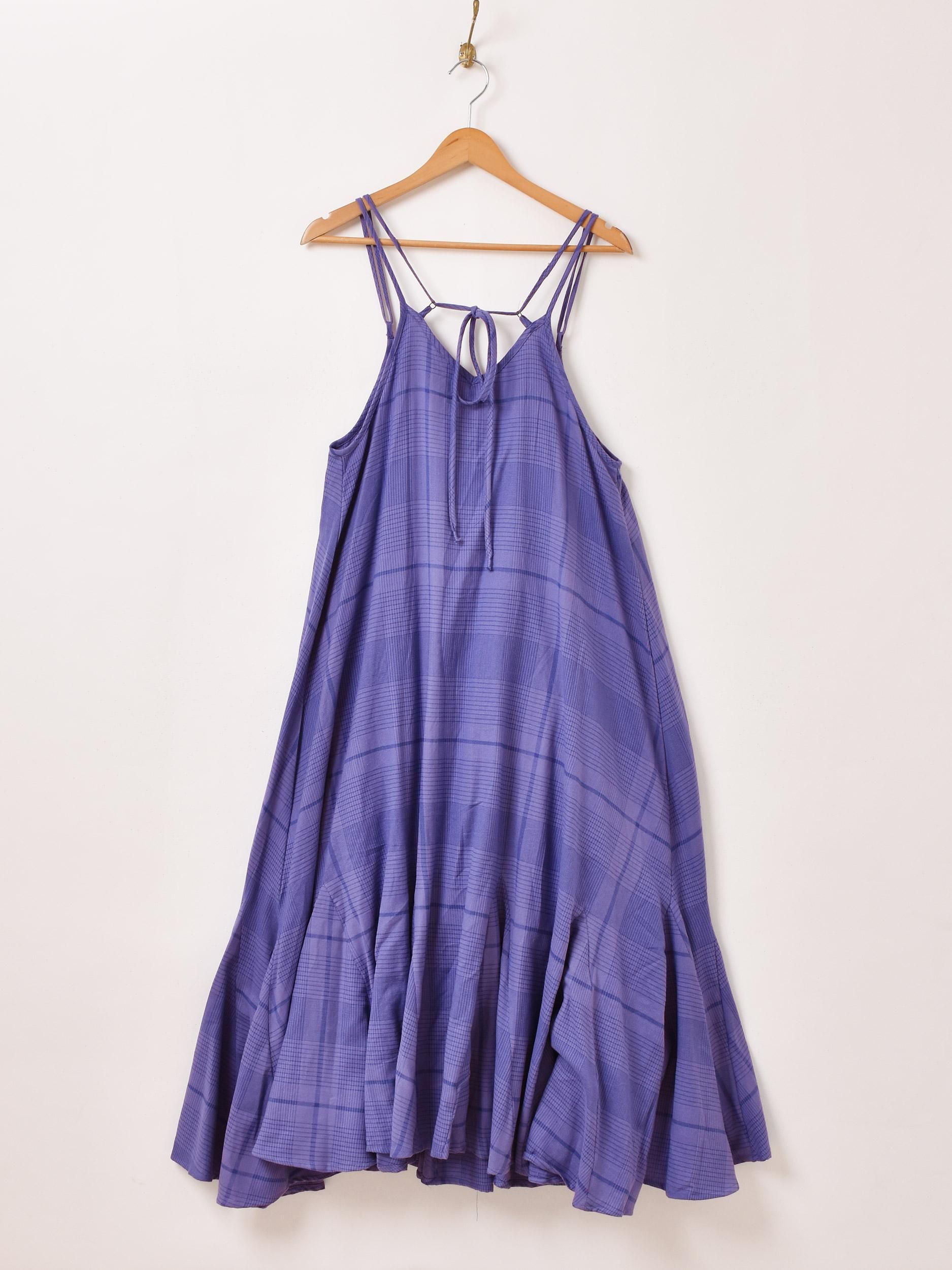 *Marant Etoile* プリートクレープワンピース 3色展開】「Emerald Motel」チェック柄 プリーツ キャミソール
