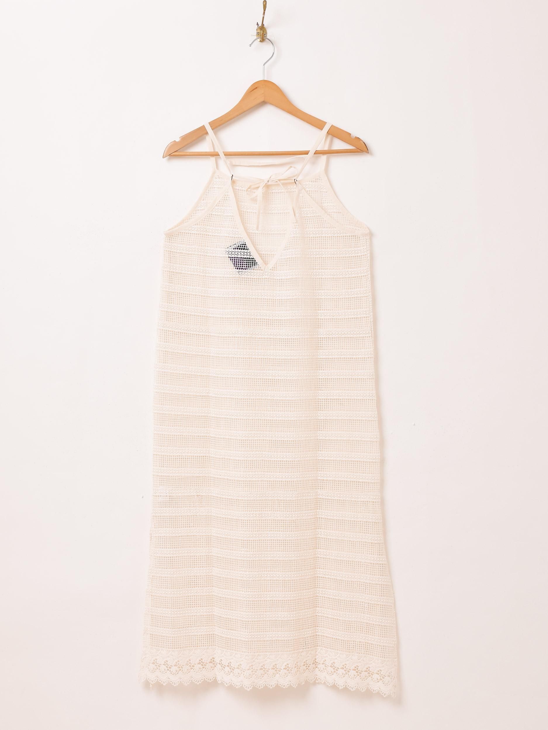 *Marant Etoile* プリートクレープワンピース ニットワンピース ケーブル編み 裾レース le reve vaniller 全5