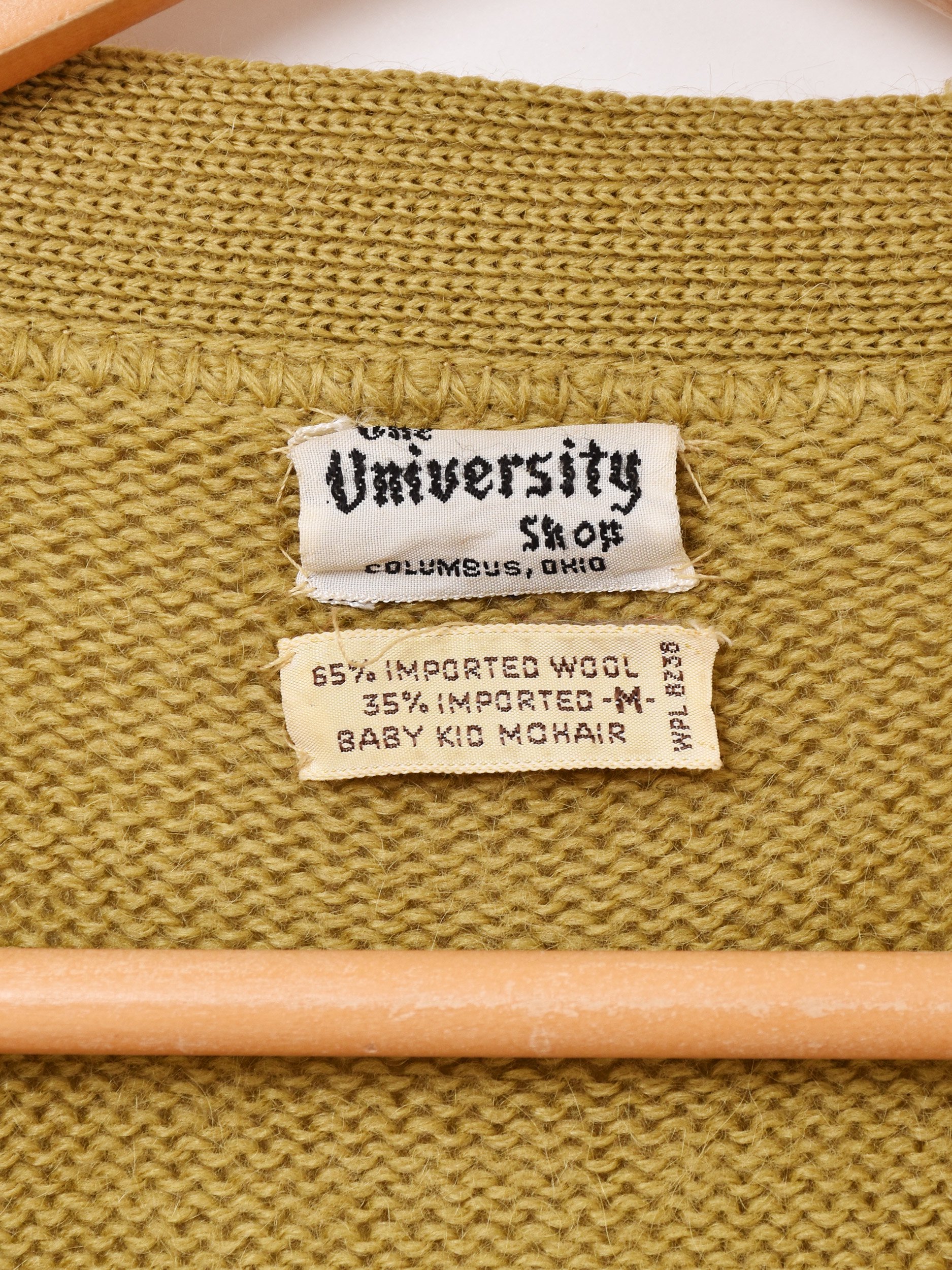 50's THE UNIVERSITY SHOPBaby Kid Mohair Cardiganͥ