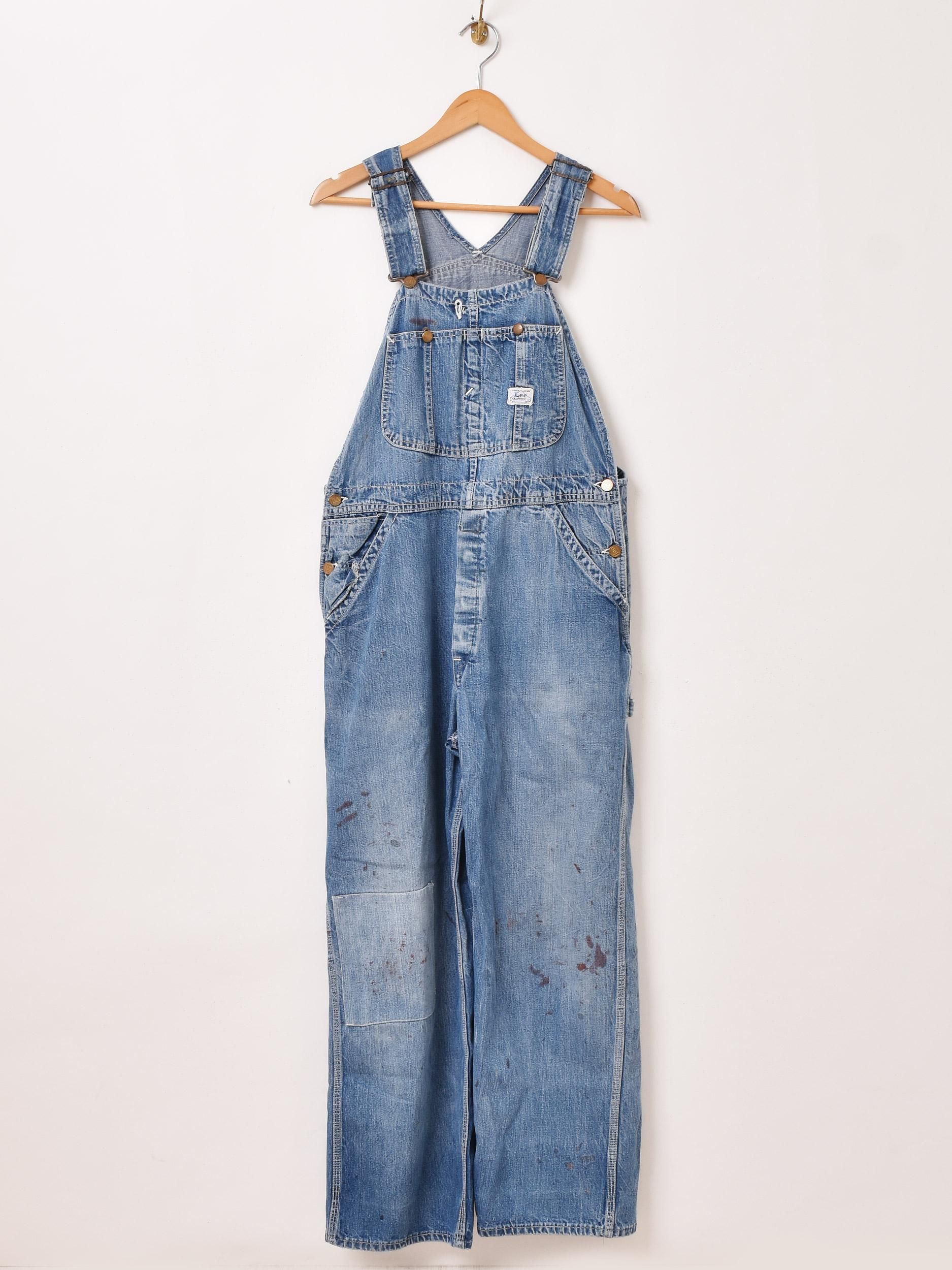 【特別訳あり特価】 デニムオーバーオール Lee | 古着屋 - 〜40's 30's サロペット・オーバーオール・オールインワン
