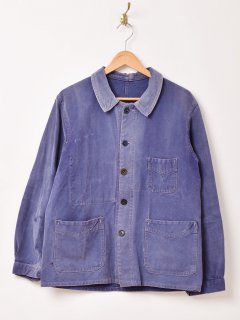 40's Le Sans Pareil French Mole Skin Work Jacket Υͥå 岰졼ץե롼 ࡼ