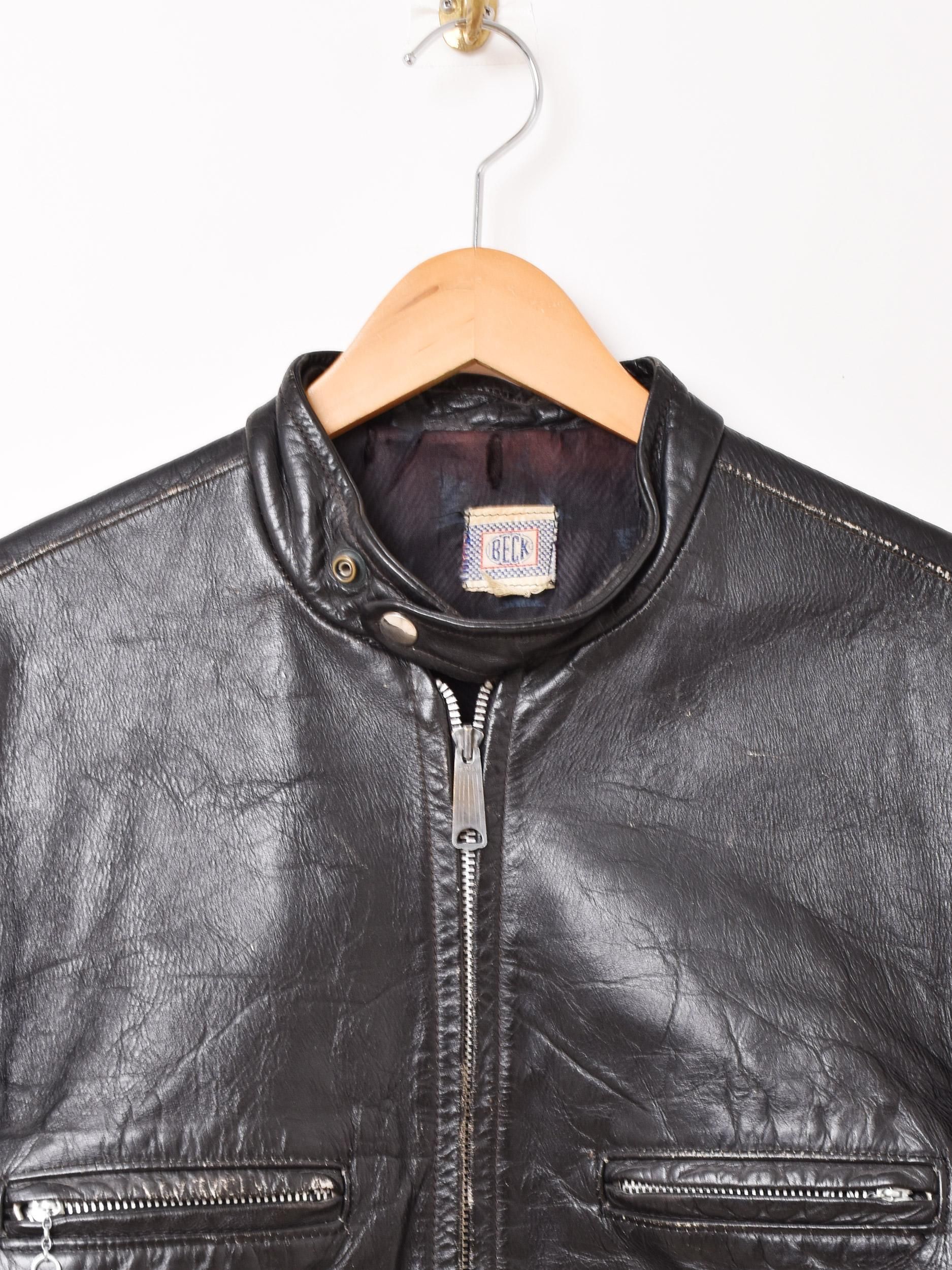 60's BECK シングルライダース - 古着屋グレープフルーツ ムーン 60's BECK シングルライダース - 古着屋グレープフルーツ ムーン