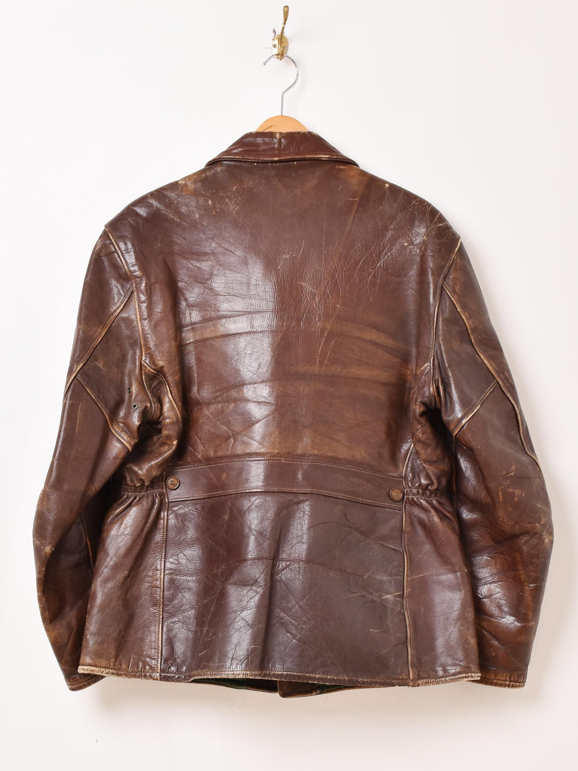 40's〜50's Leather Jacket | WIND WARD - 古着屋 40's〜50's Leather Jacket | WIND WARD - 古着屋