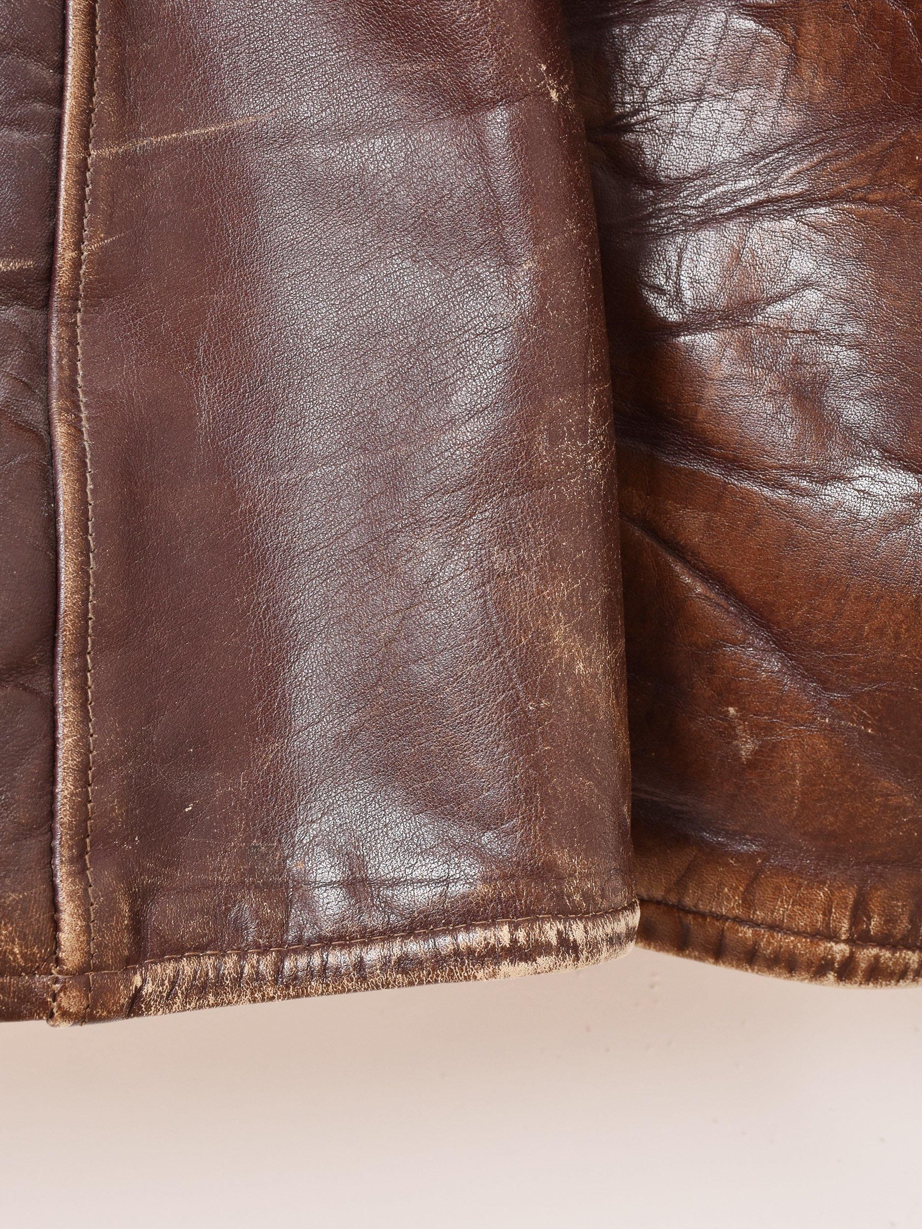 40's〜50's Leather Jacket | WIND WARD - 古着屋 40's〜50's Leather Jacket | WIND WARD - 古着屋