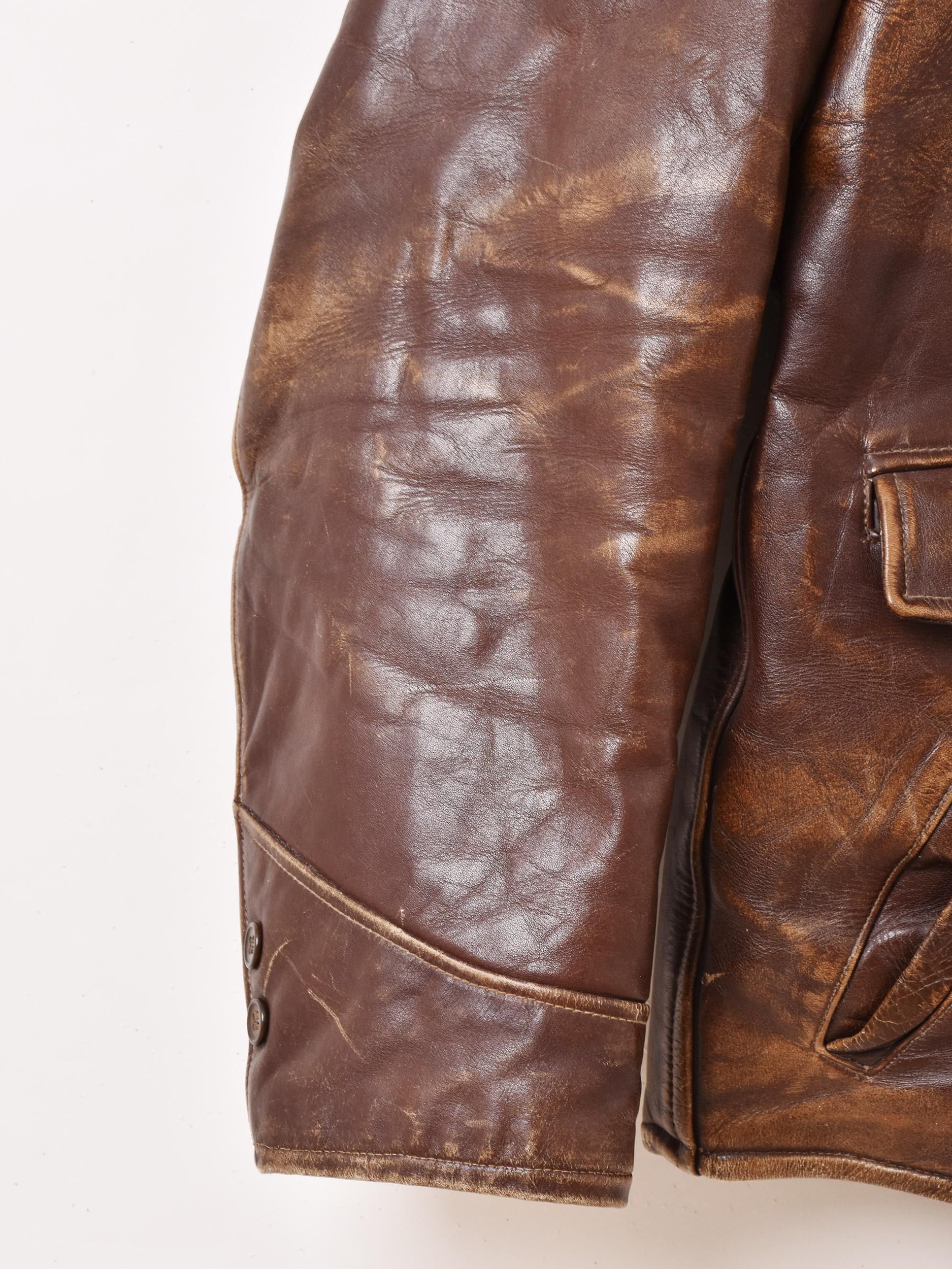 40's〜50's Leather Jacket | WIND WARD - 古着屋 40's〜50's Leather Jacket | WIND WARD - 古着屋