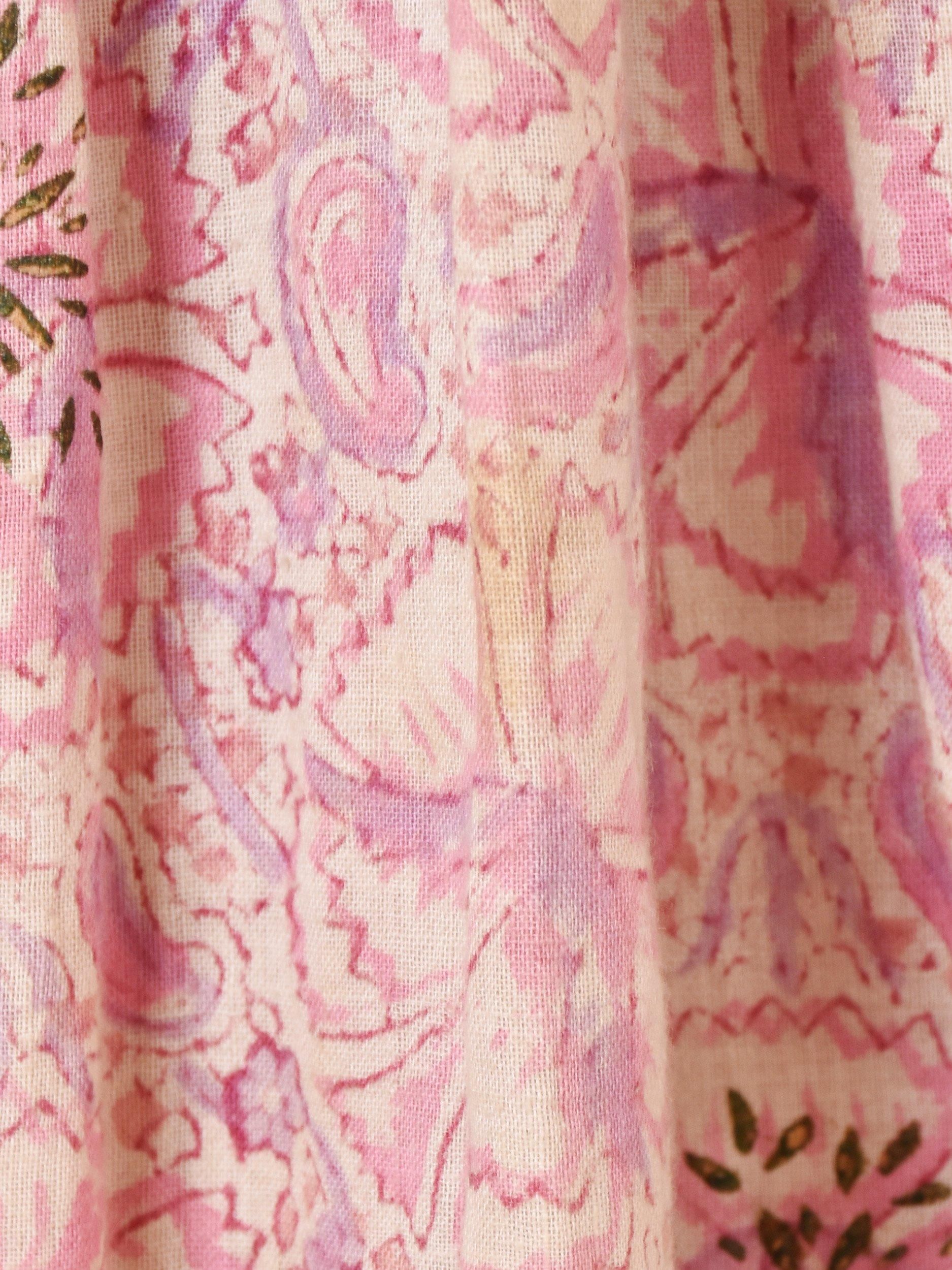 70s PHOOL インドコットンワンピース | ヴィンテージ - 古着屋 70s PHOOL インドコットンワンピース | ヴィンテージ - 古着屋