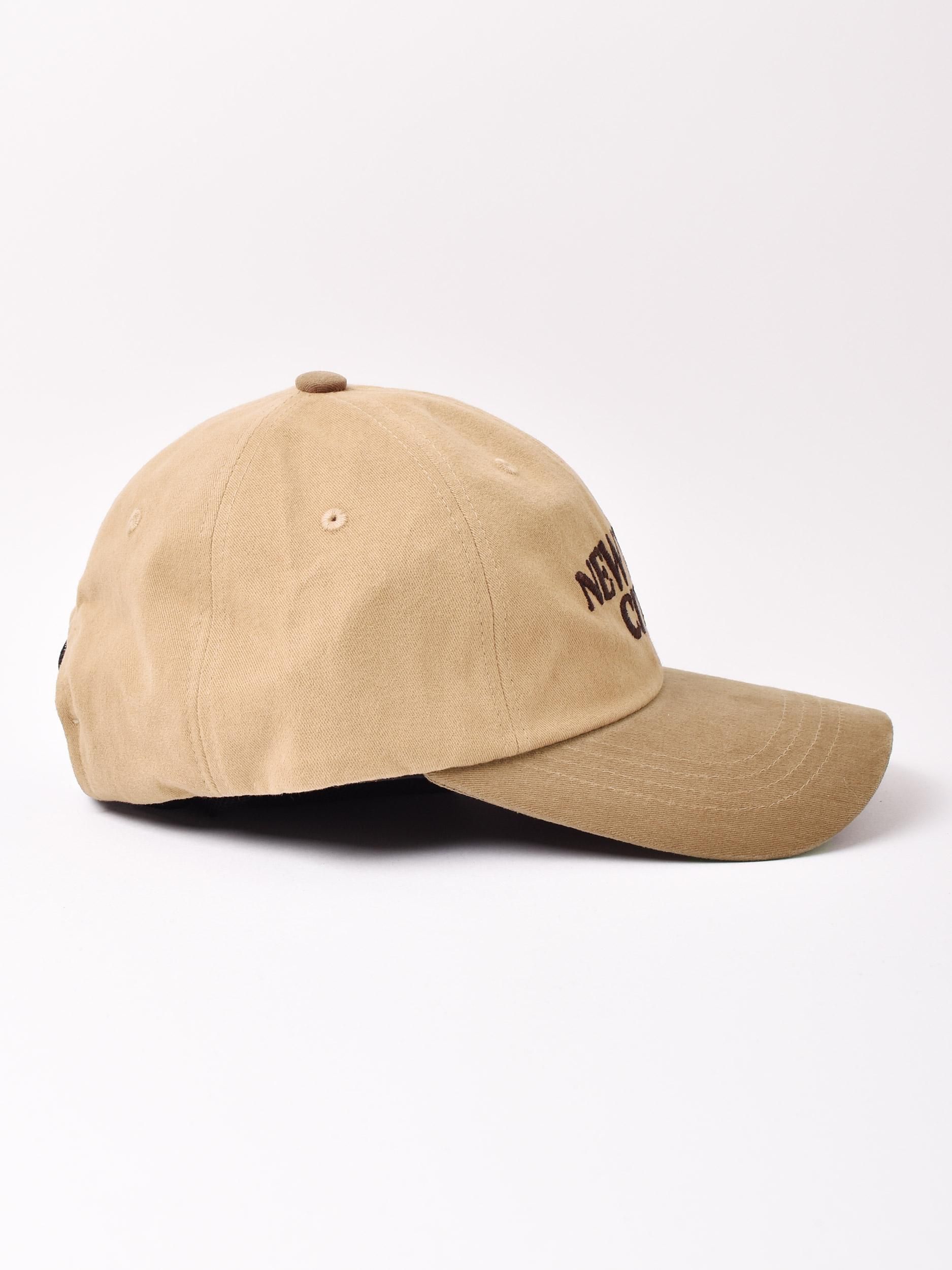 2色展開】キャップ 2トーンカラー 「NEW YORK CITY」 ベージュ 2色展開】キャップ 2トーンカラー 「NEW YORK CITY」 ベージュ