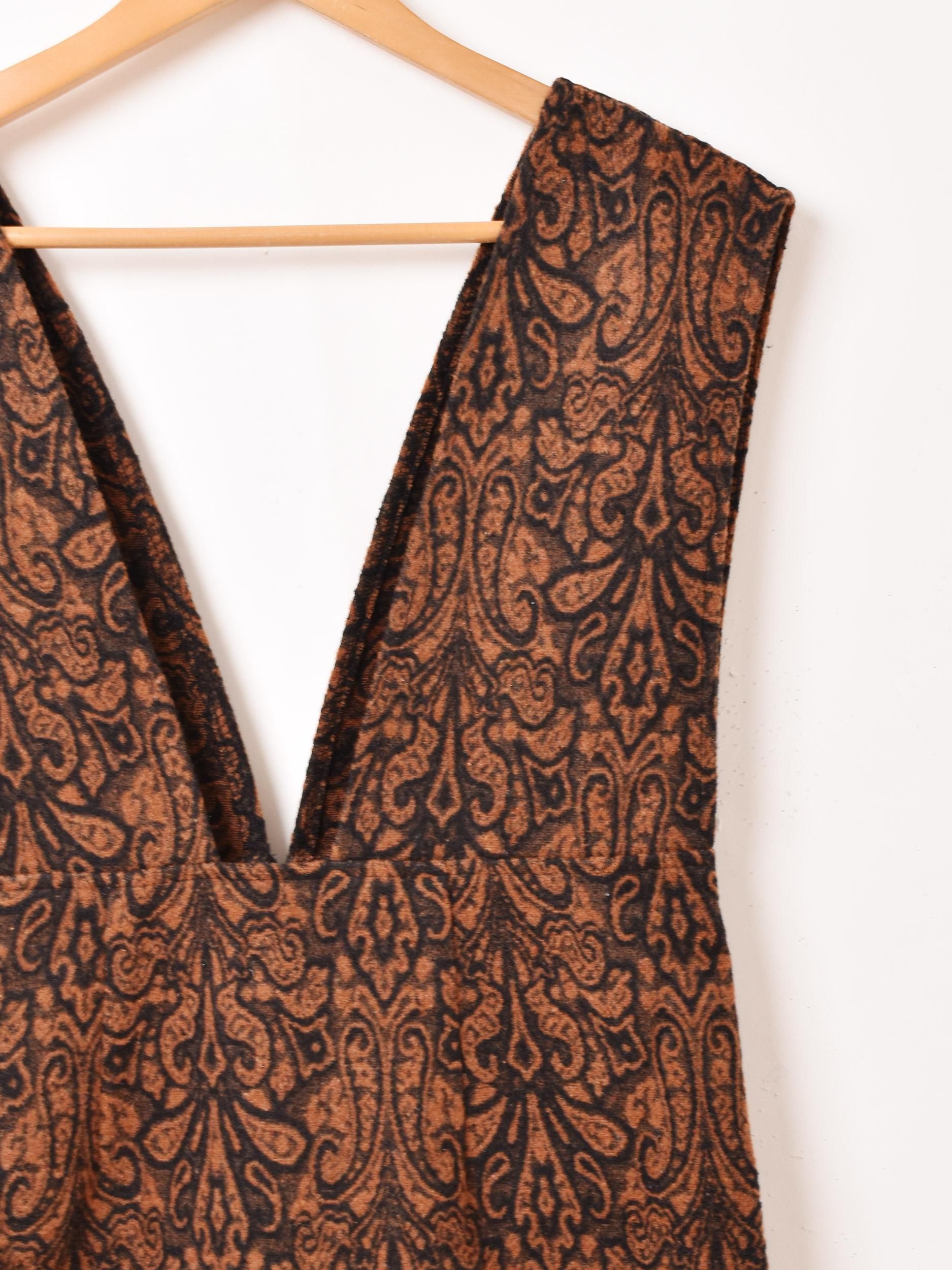 2色展開】「Meridian」ペイズリー柄 ジャガード ノースリーブ