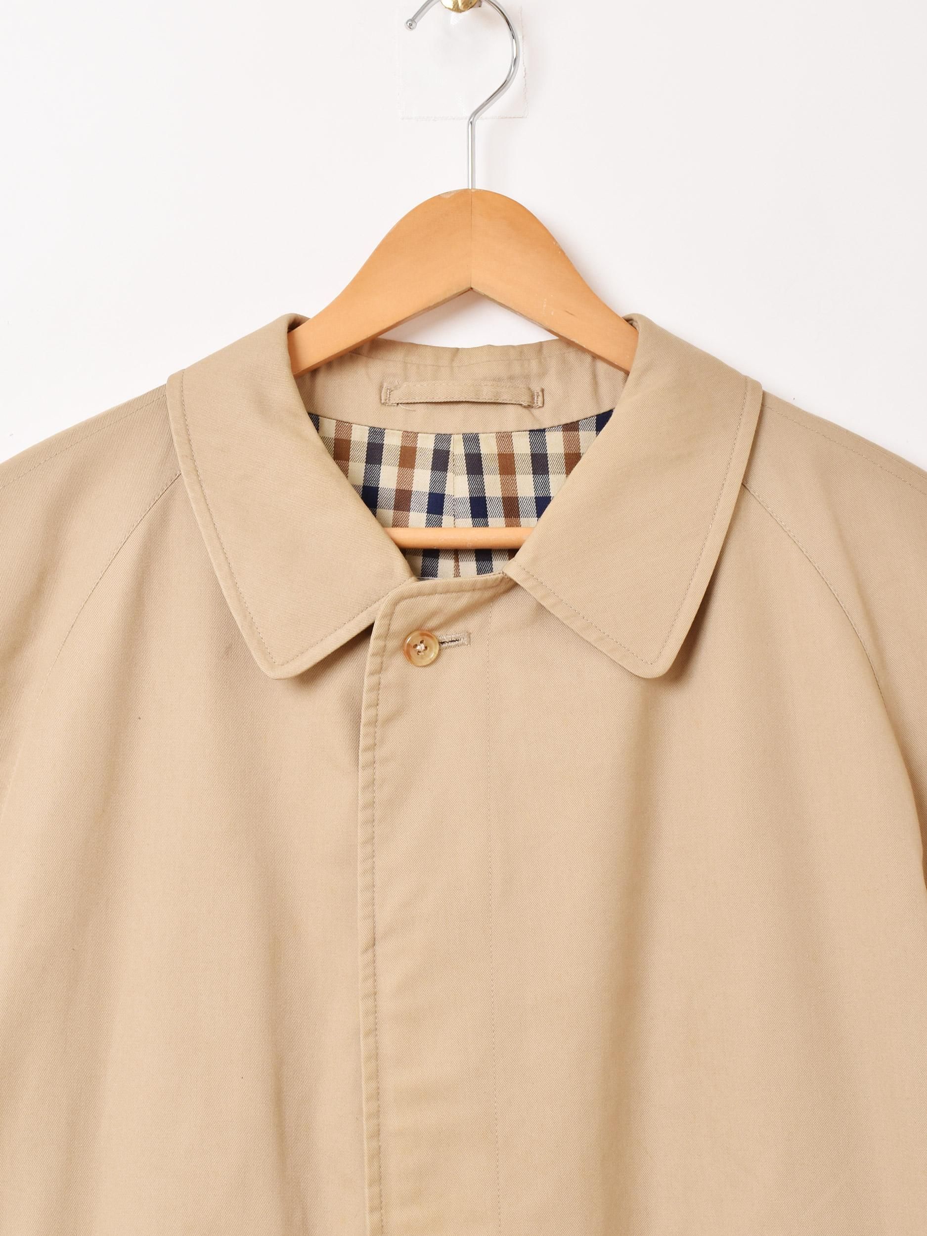 Aquascutum バルマカーンコート Aqua5 英国製 size M Aquascutum Aqua5 コート | バルマカーン - 古着屋