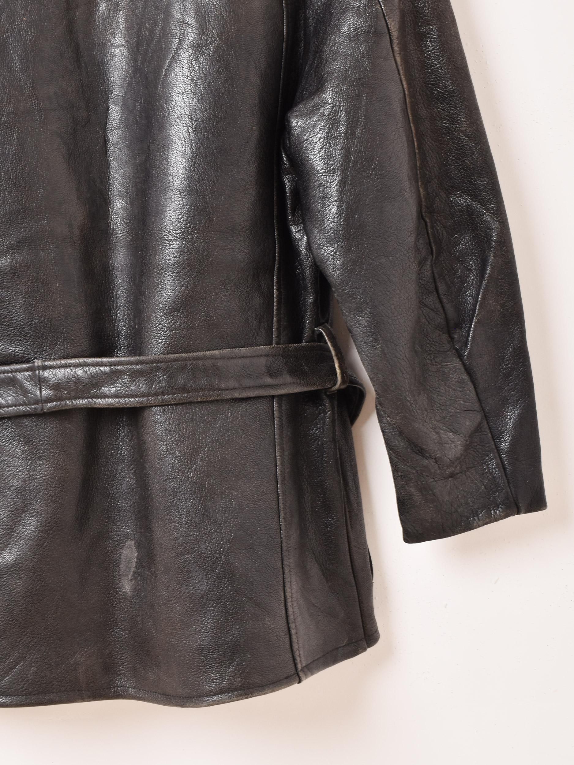 Ojes Ernst Larsson | レザーコート - 古着屋グレープフルーツ ムーン