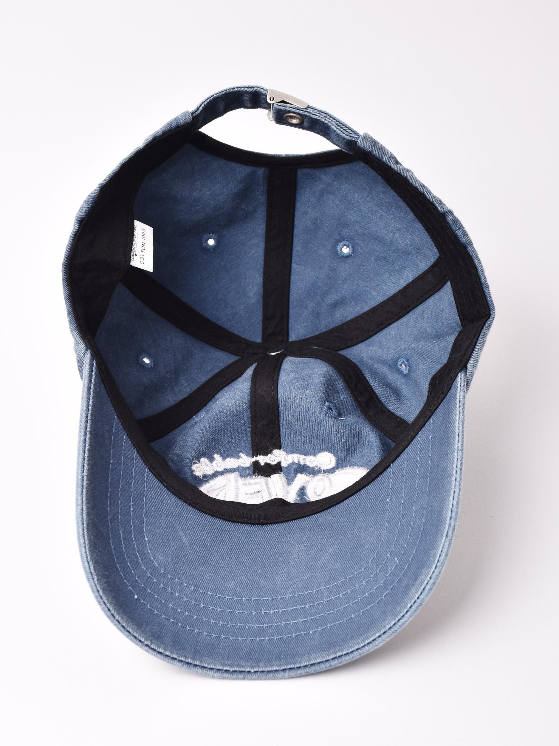 2色展開】刺繍入りキャップ「COVERS」 ネイビー - 古着屋