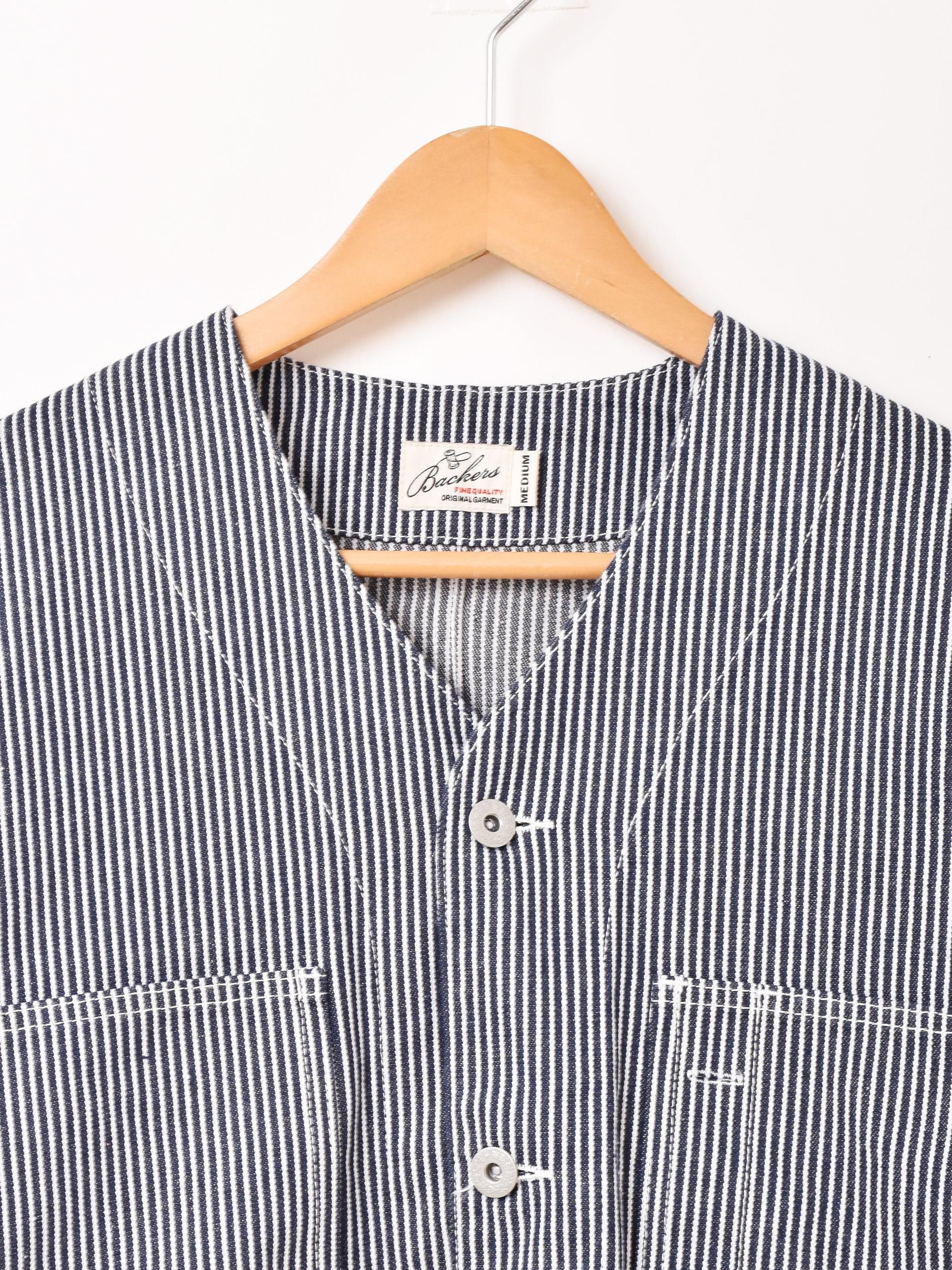 30s Coastbilt エンジニアジャケット バックルバック 希少 激レア Backers」ヒッコリー エンジニアジャケット - 古着屋