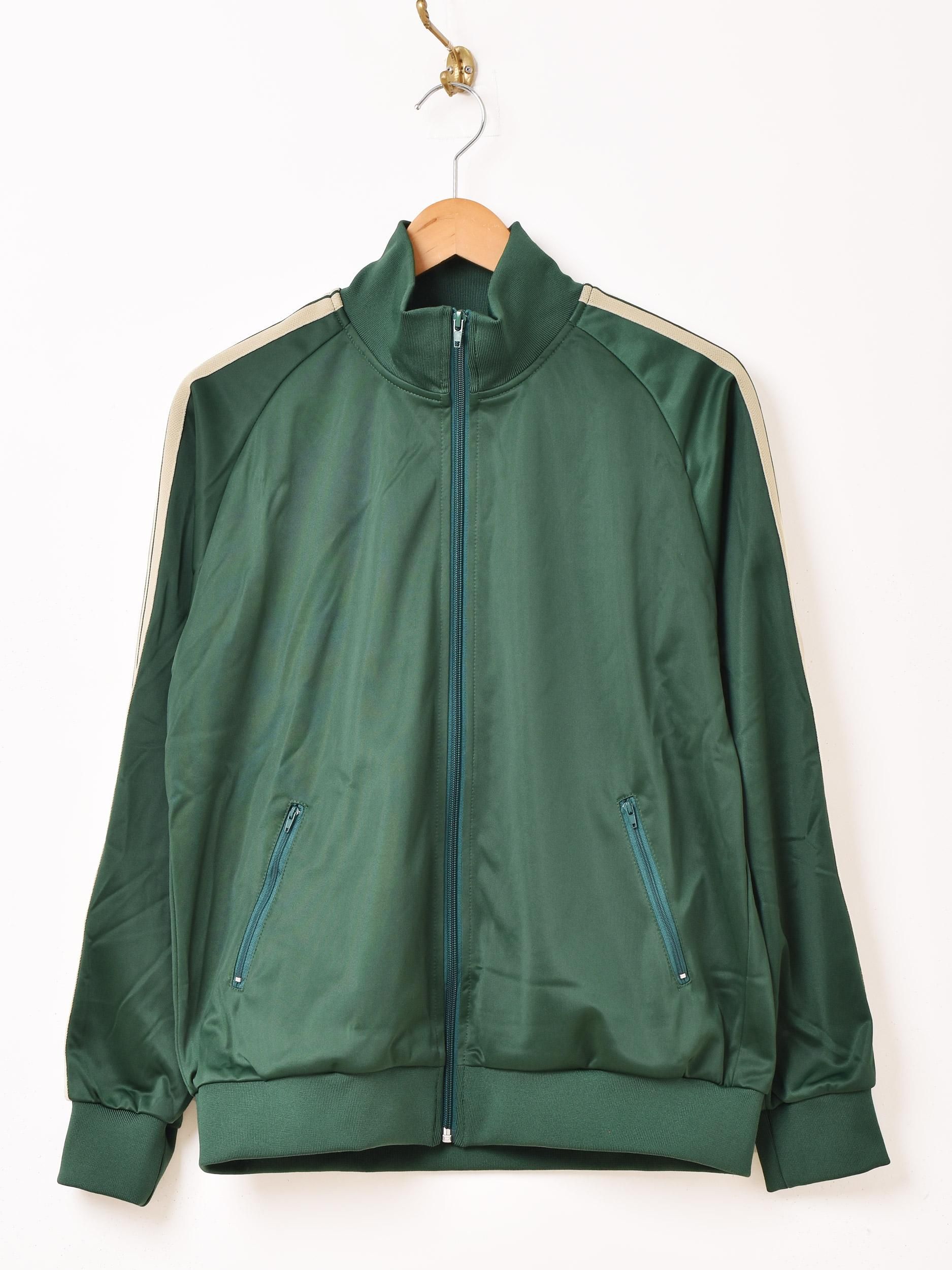 5色展開】ライン入り ジョグトップ ダークグリーン - 古着屋