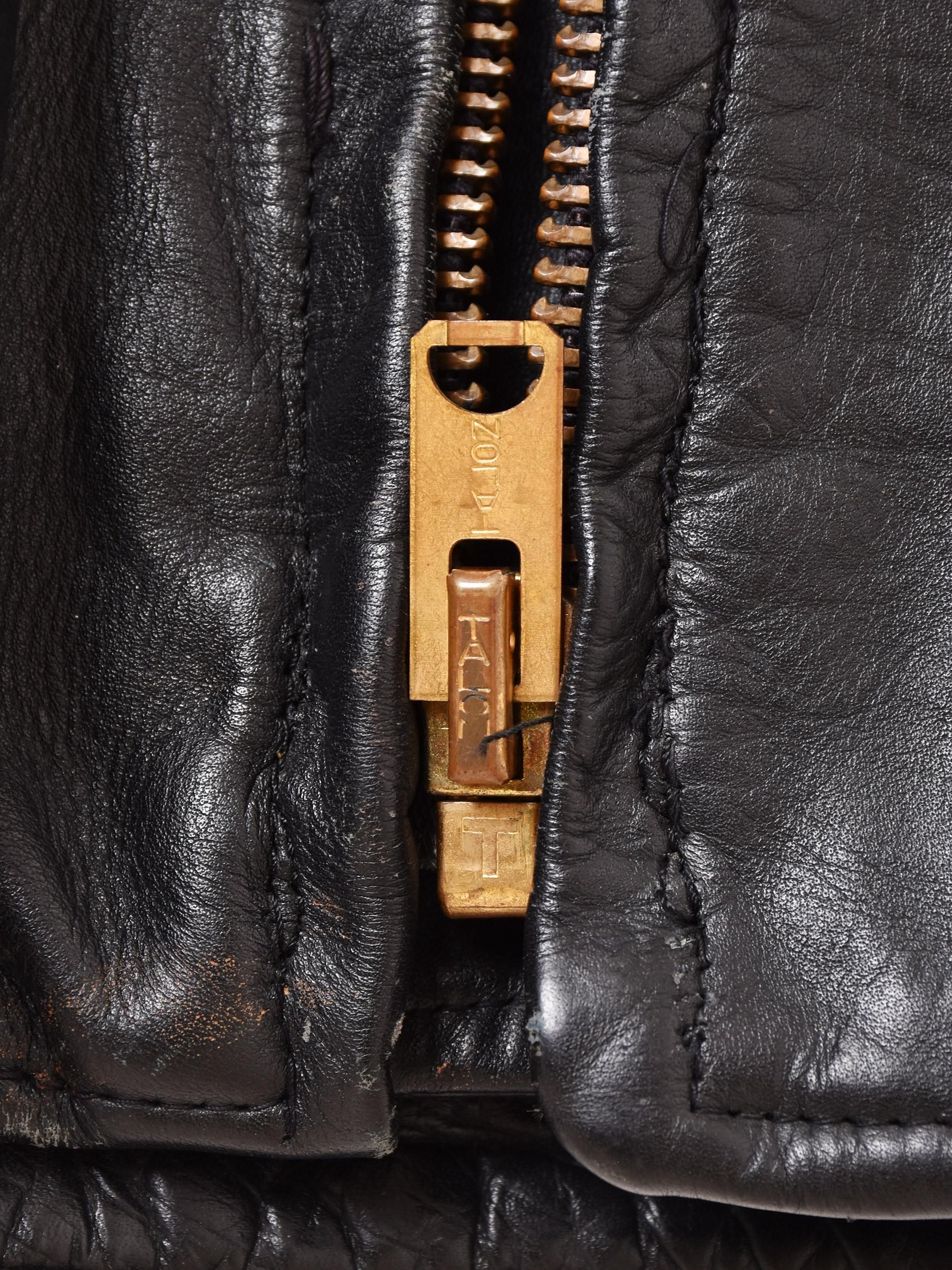 60,s passaic leatherシングルライダース　レザージャケット 60's Passaic Leather ジャケット | ヴィンテージ - 古着屋