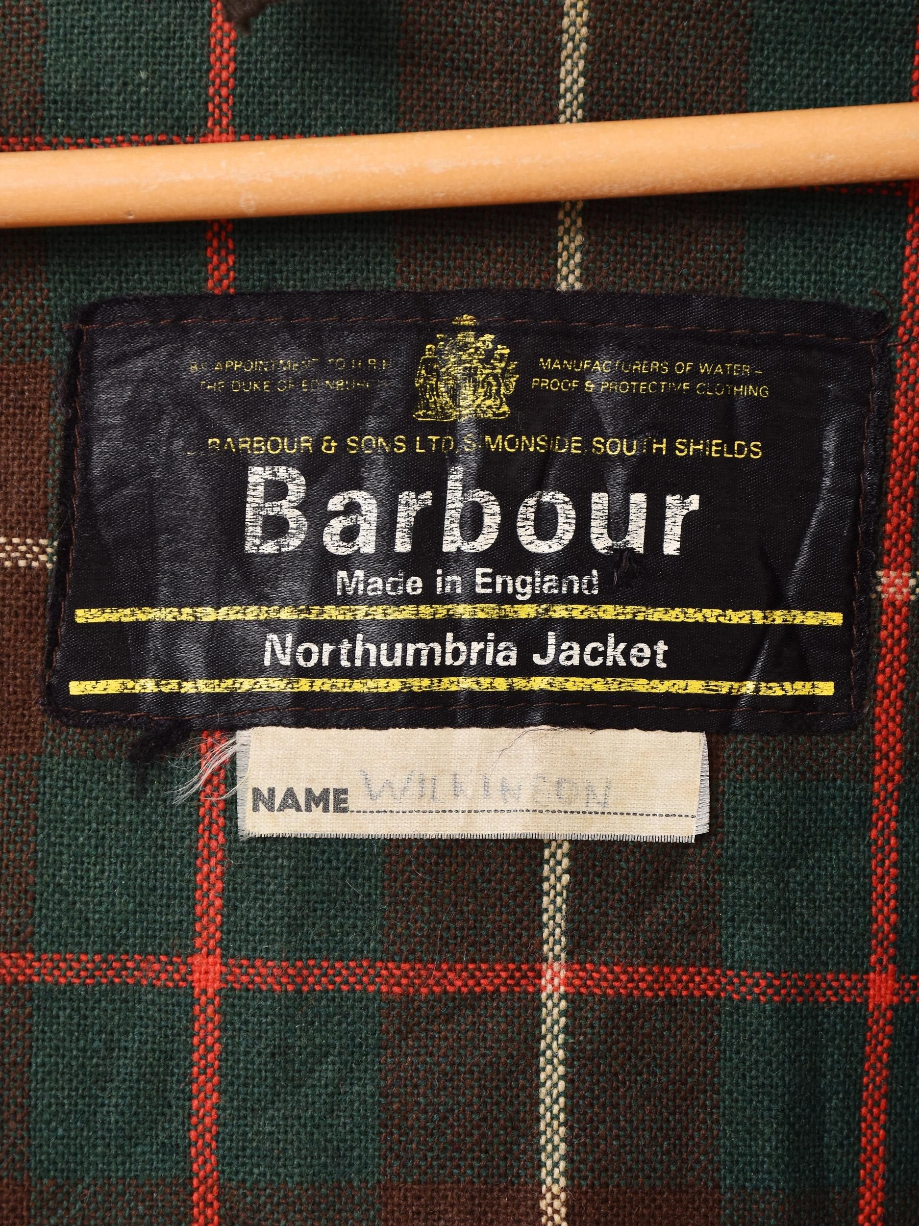 70's〜80's Barbour NORTHUMBRIA | ワックスジャケット - 古着屋 70's〜80's Barbour NORTHUMBRIA | ワックスジャケット - 古着屋