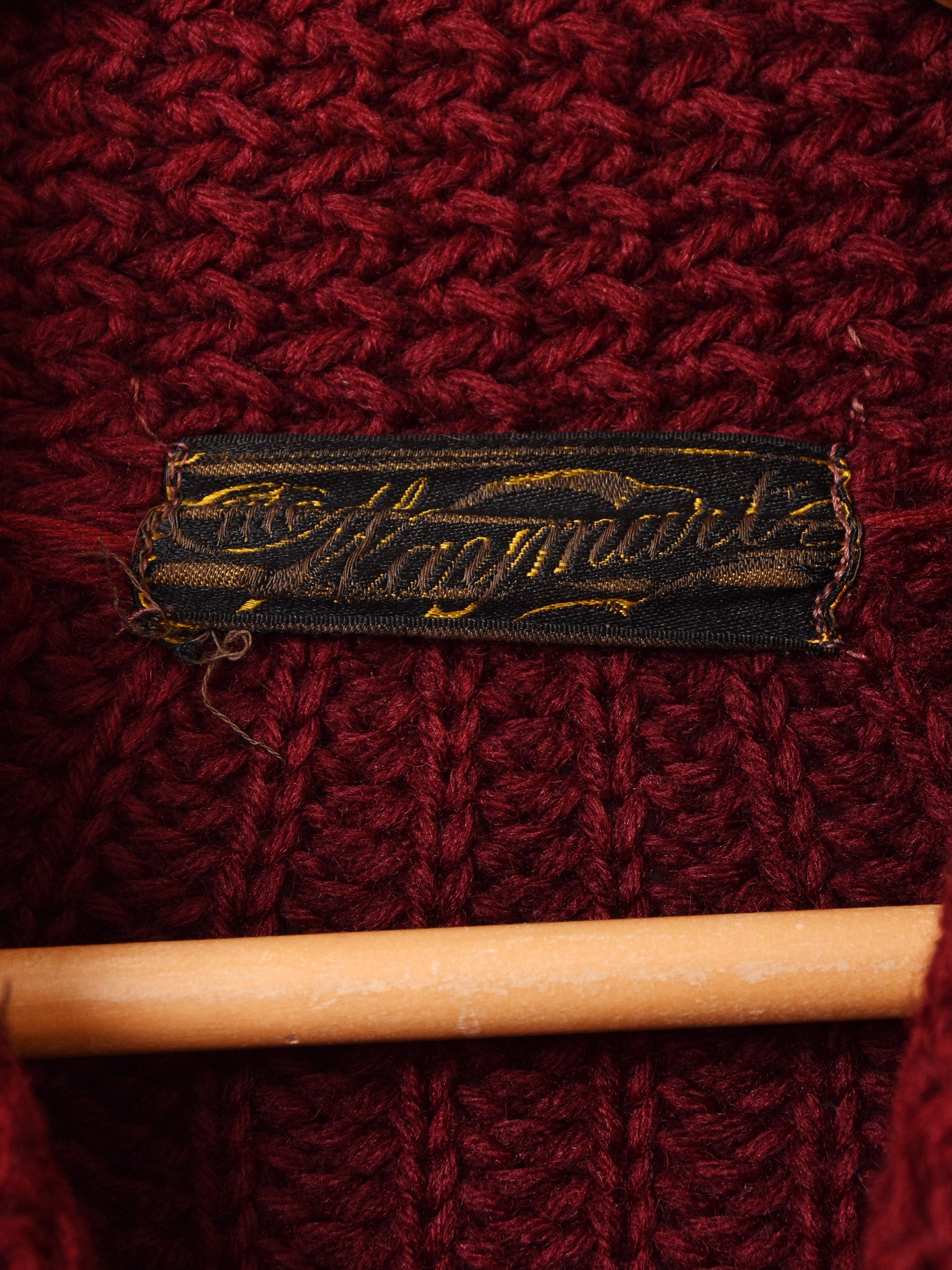 30s Shawl Collar Cardiganͥ