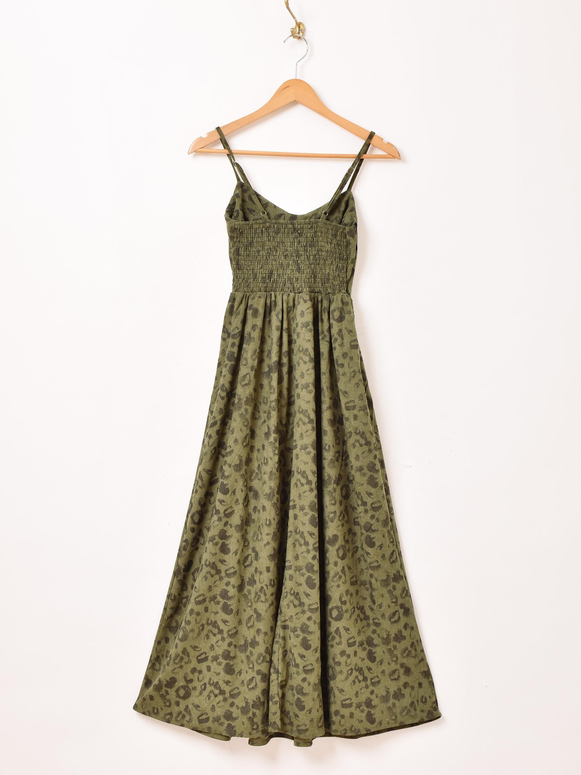 アンティーク ビンテージ 70s USA ワンピース アニマル柄 豹柄 希少美品 JJ 雑誌 特別付録 アニマル柄 豹柄 ゼブラ レオパード ギャル 90s 希少