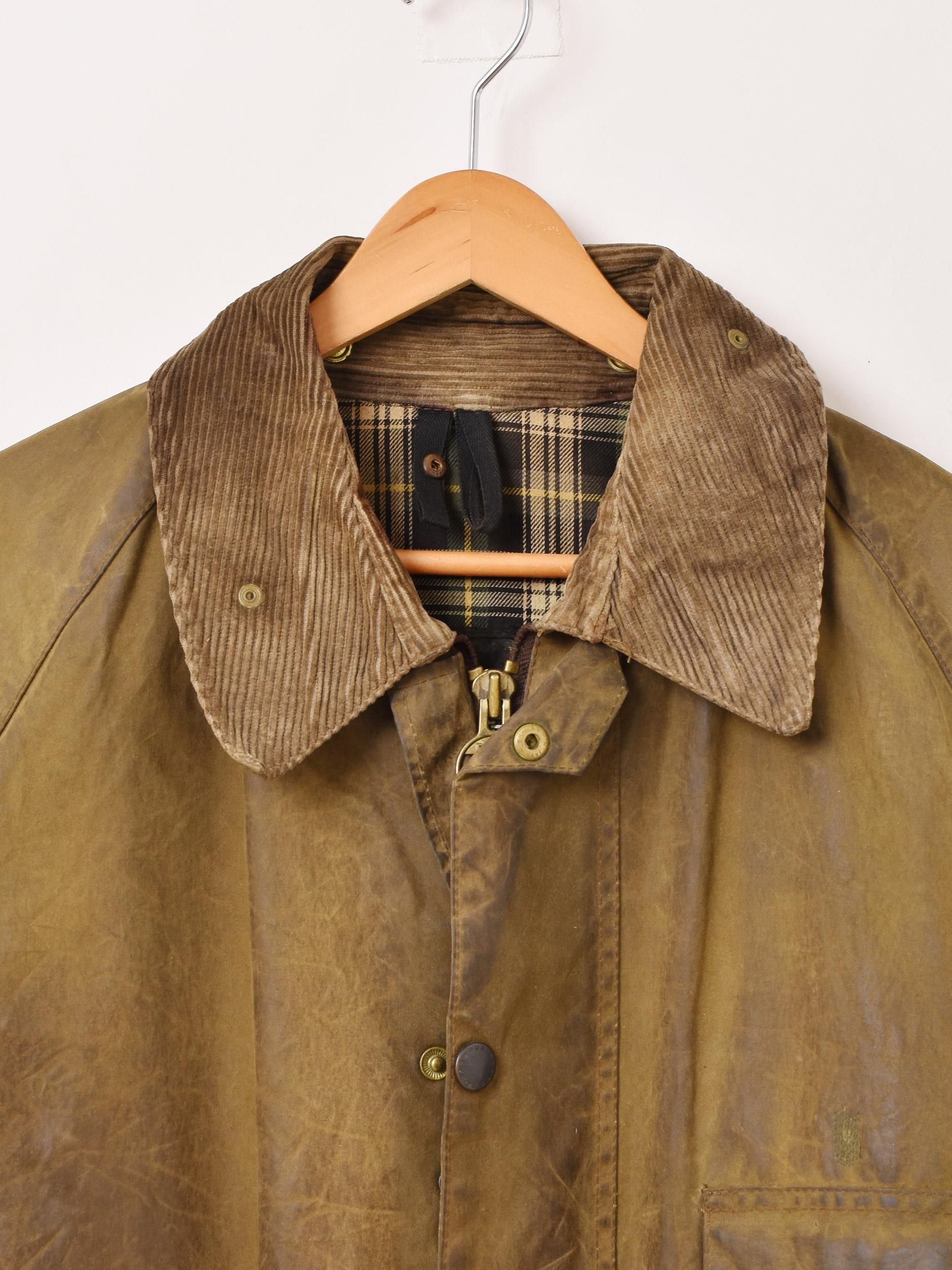Barbour SOLWAY ZIPPER | 1991年製 - 古着屋グレープフルーツ ムーン