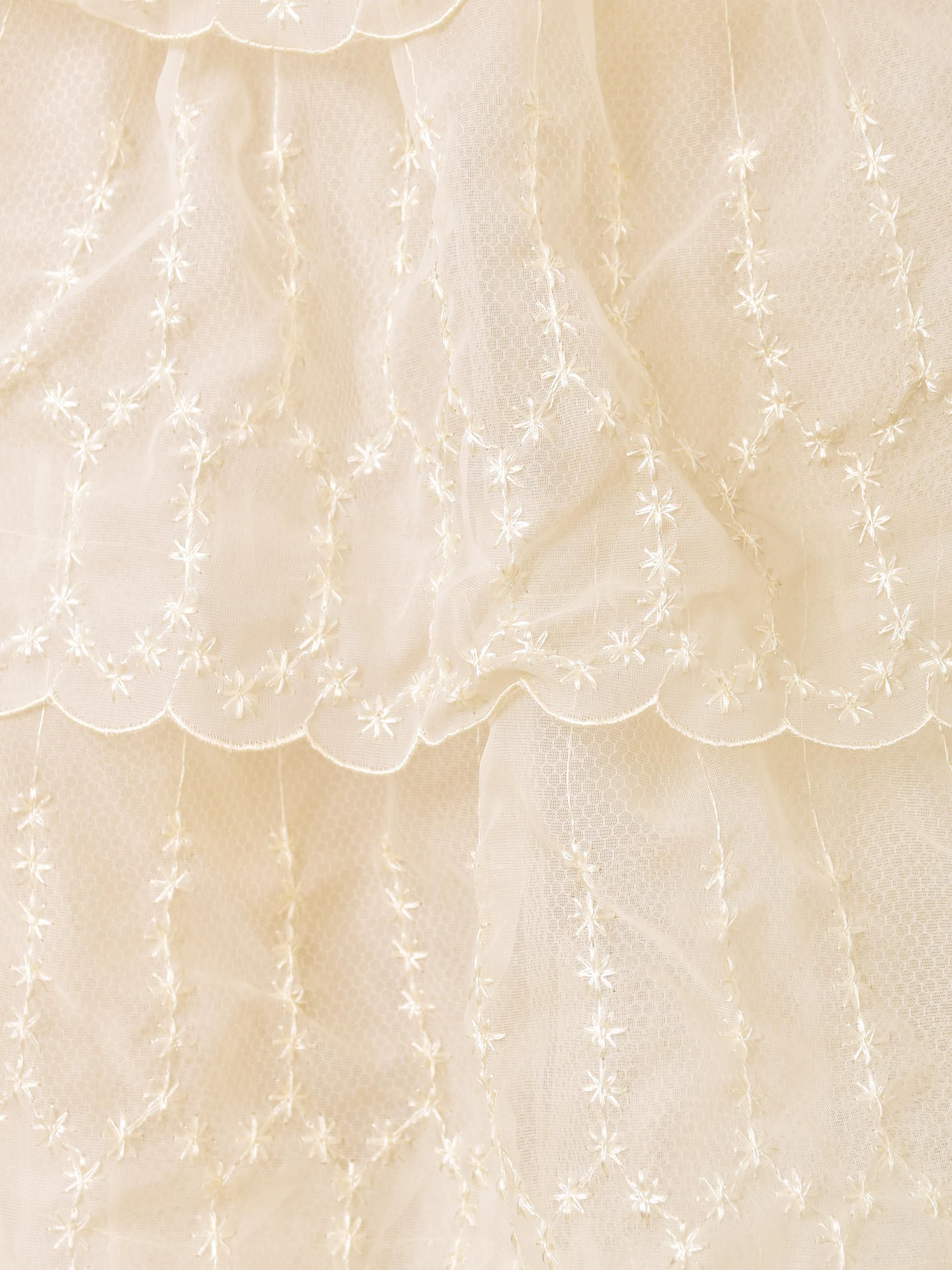 チュール刺繍ラッフルドレス チュール刺繍ラッフルドレス | ドレス | Apuweiser-riche