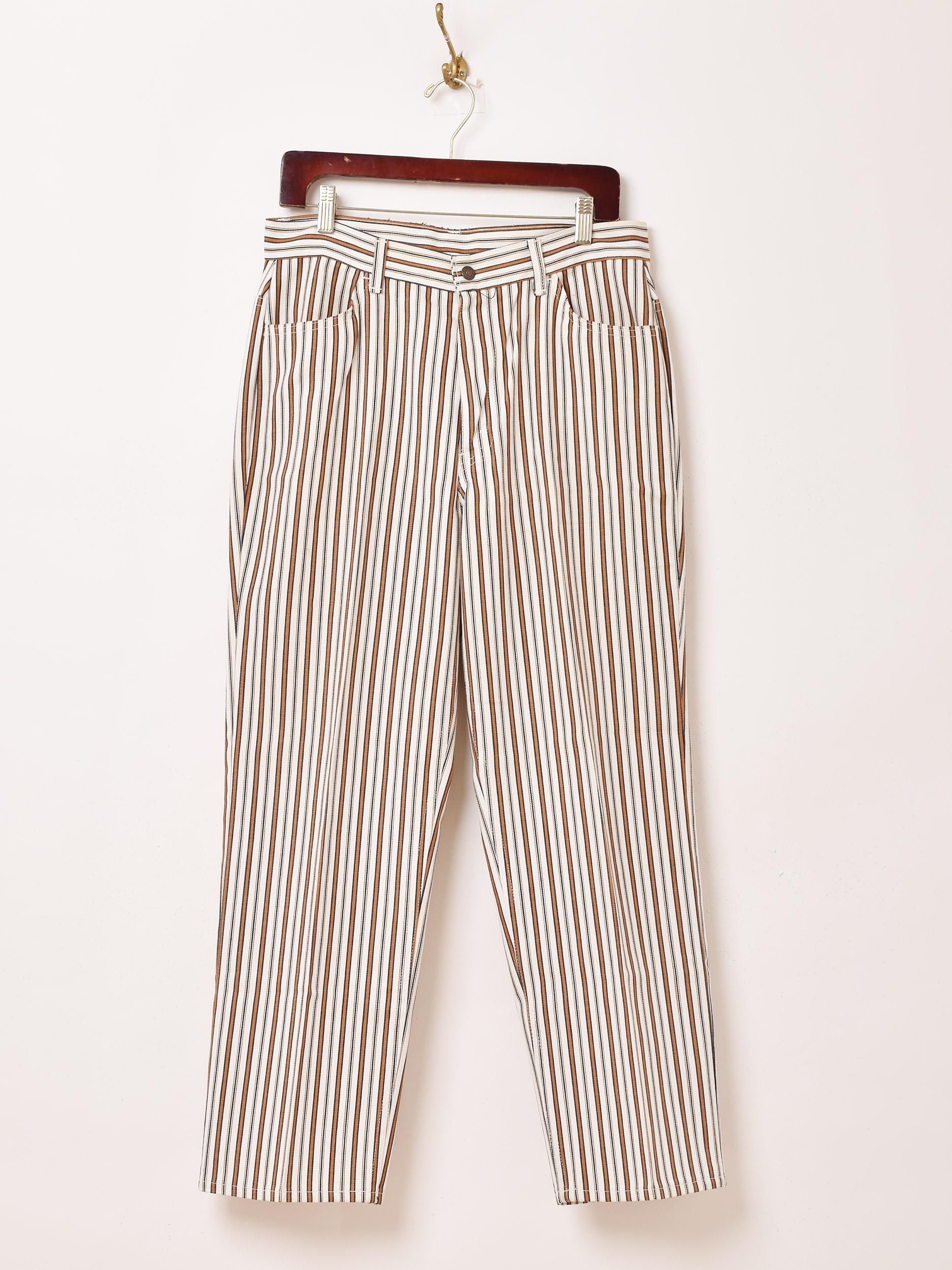 60's~70's Levi's for gals STA-PREST ストライプパンツ W32 60's~70's Levi's for gals STA-PREST ストライプパンツ W32