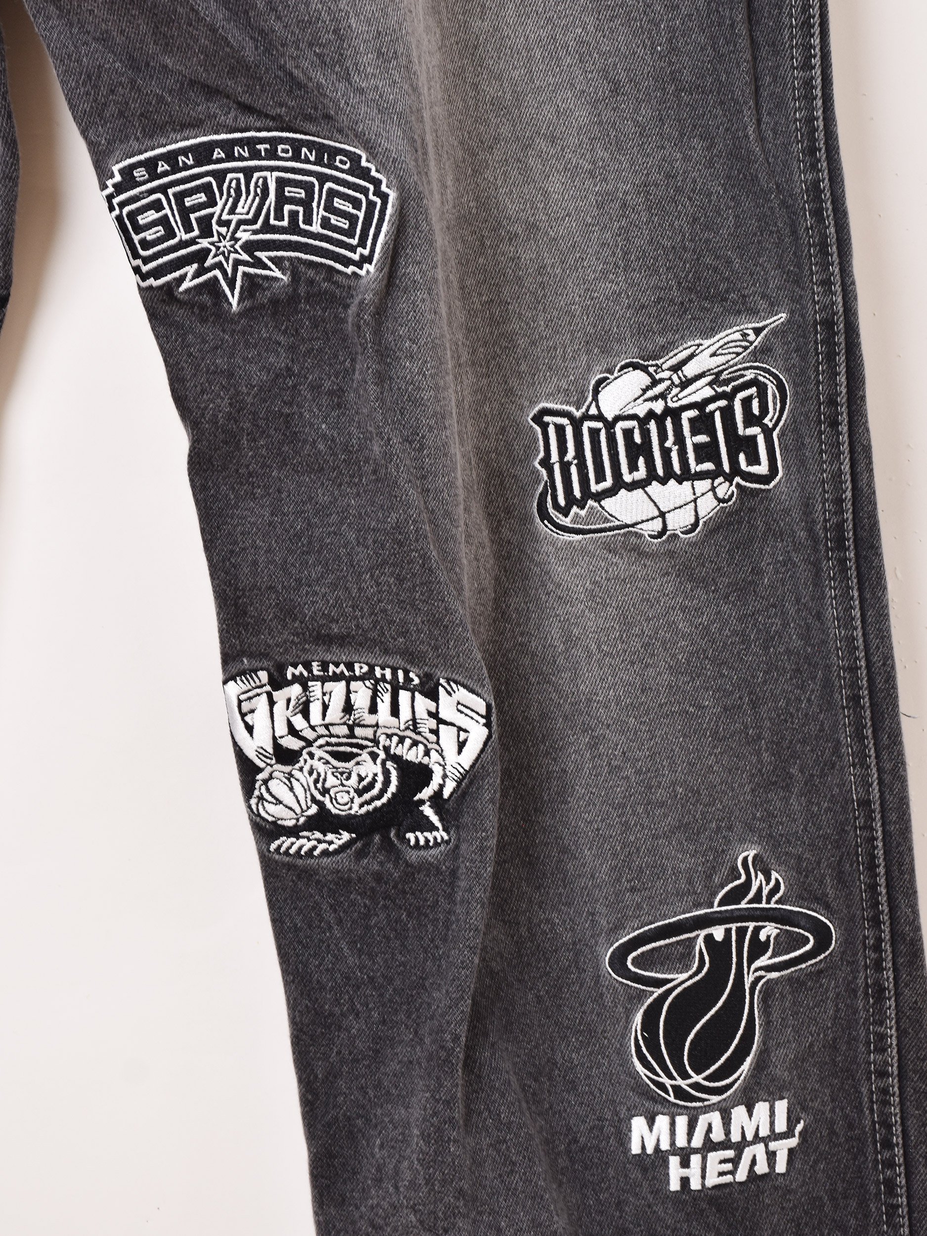 NBA Patch Design Denim Pantsͥ