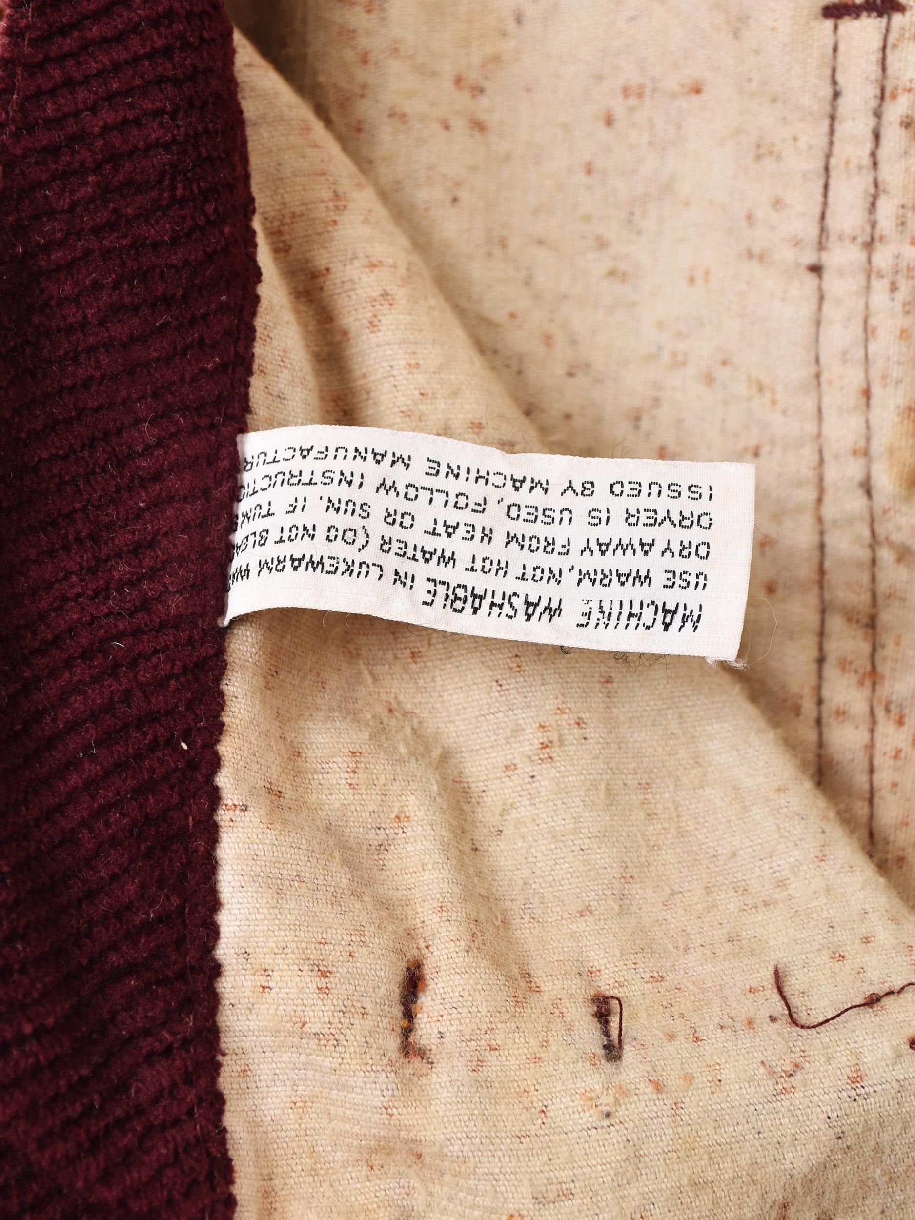 Made in USA バティック柄 2トーン コーデュロイパンツ - 古着屋 Made in USA バティック柄 2トーン コーデュロイパンツ - 古着屋