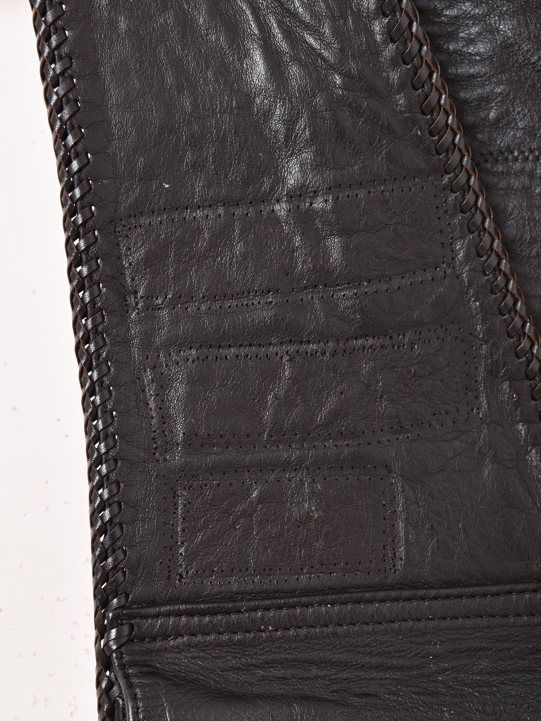 ファイヤーマンフック レザーベスト - 古着屋グレープフルーツ ムーン