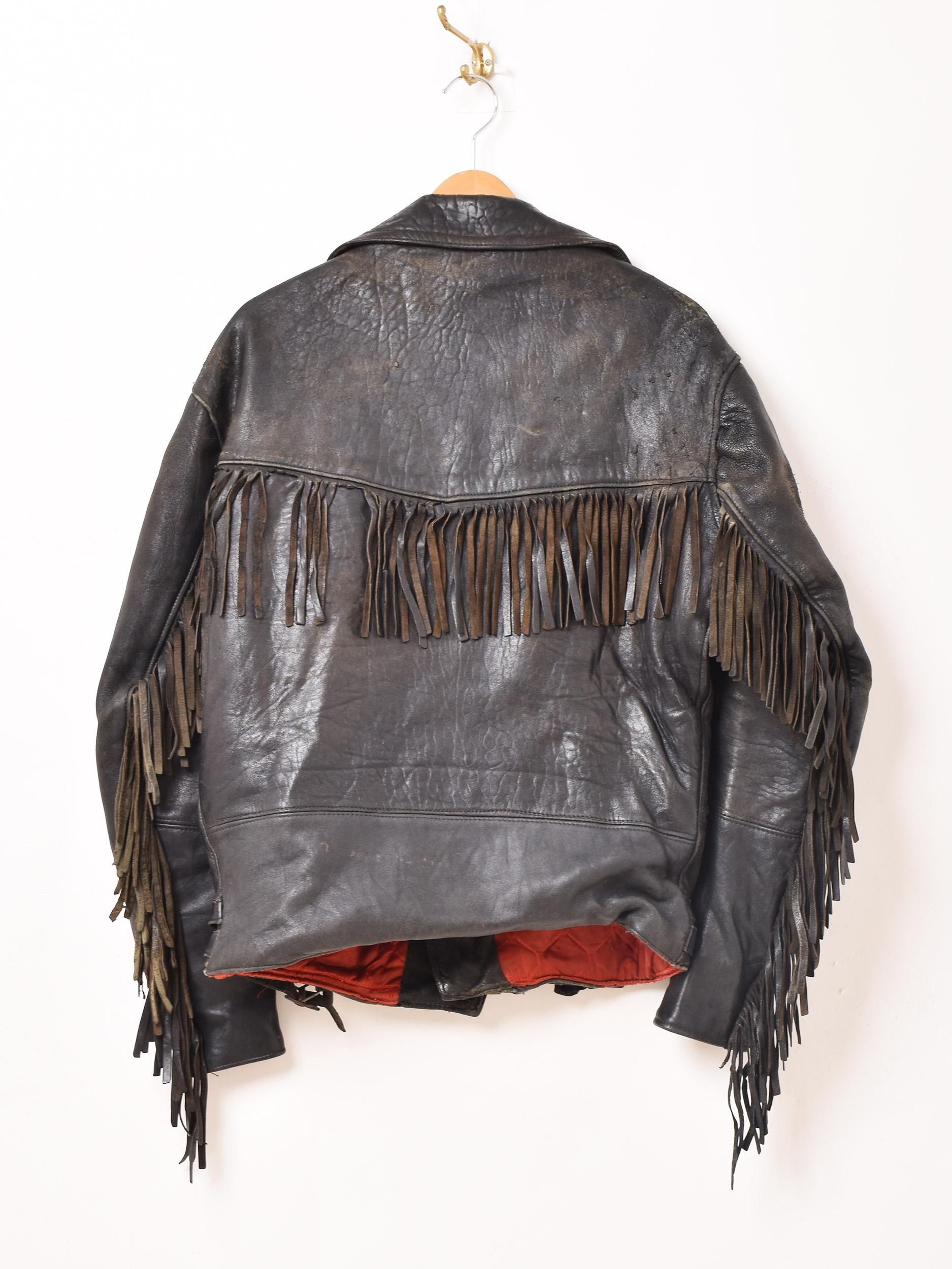 70'sLewis Leathers Double Motorcycle Jacketͥ