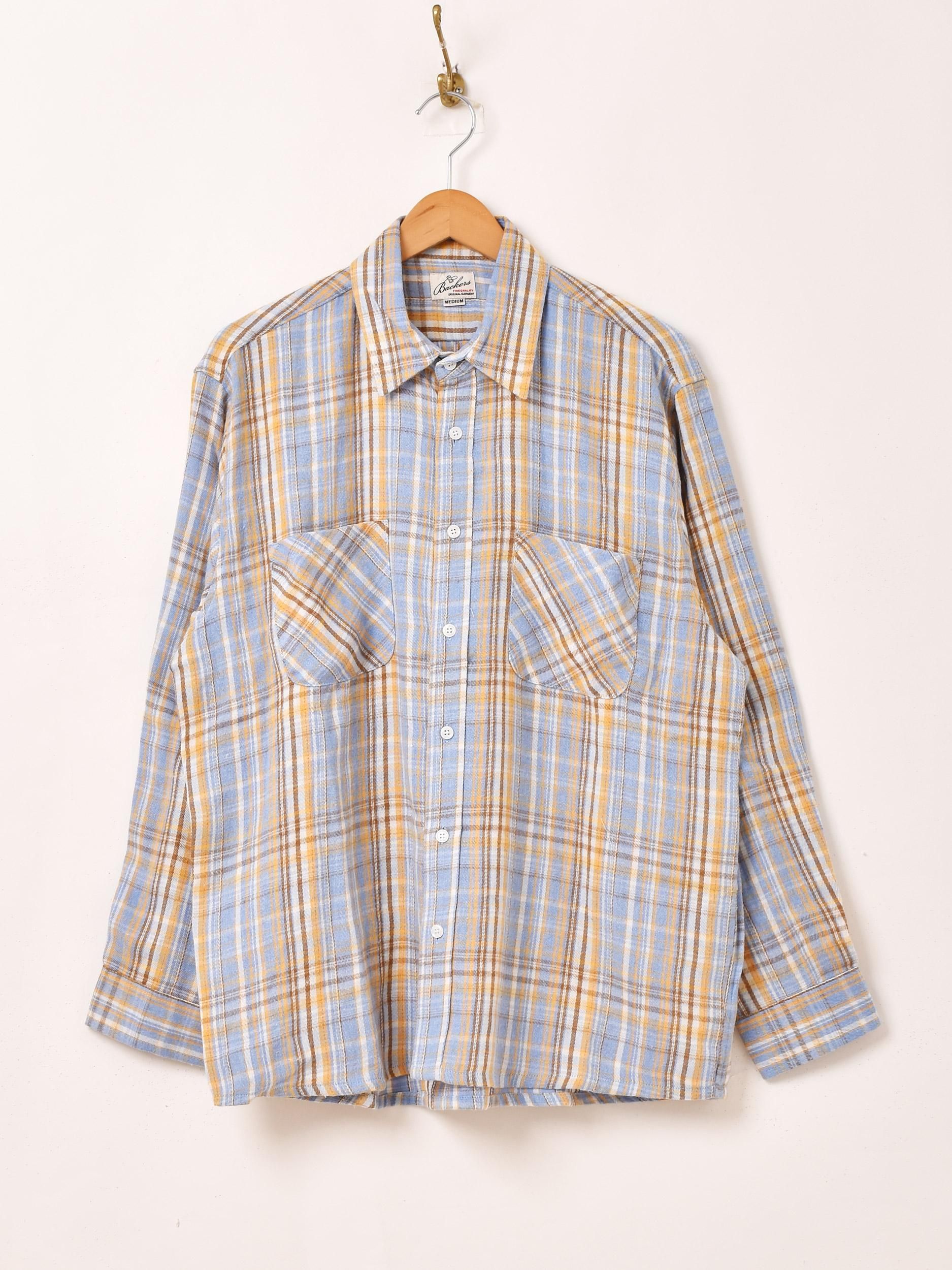BEAMS GOLF (BEAMS GOLF) PURPLE LABEL / Checkered mock neck