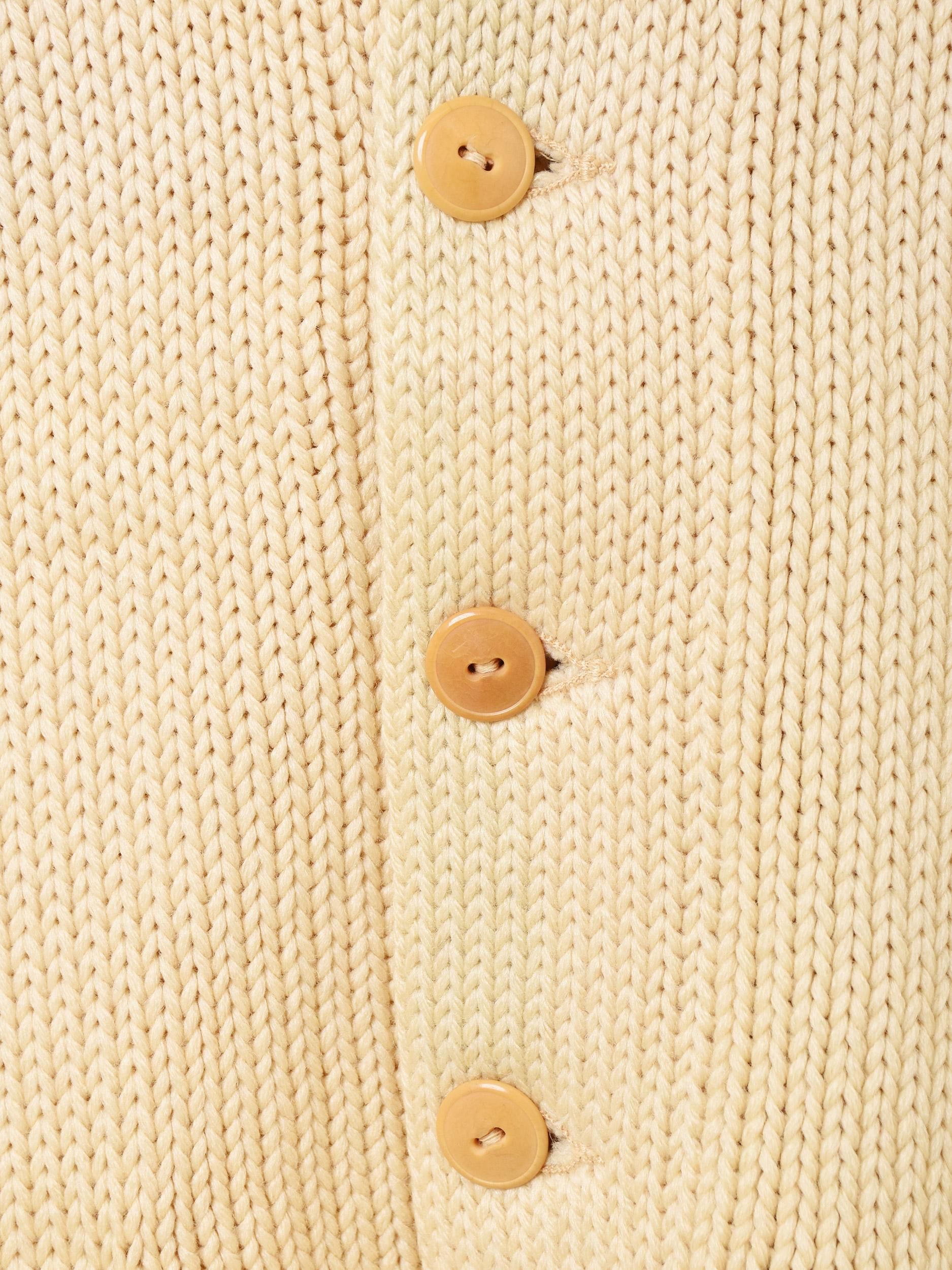 30s Shawl Collar Cardiganͥ