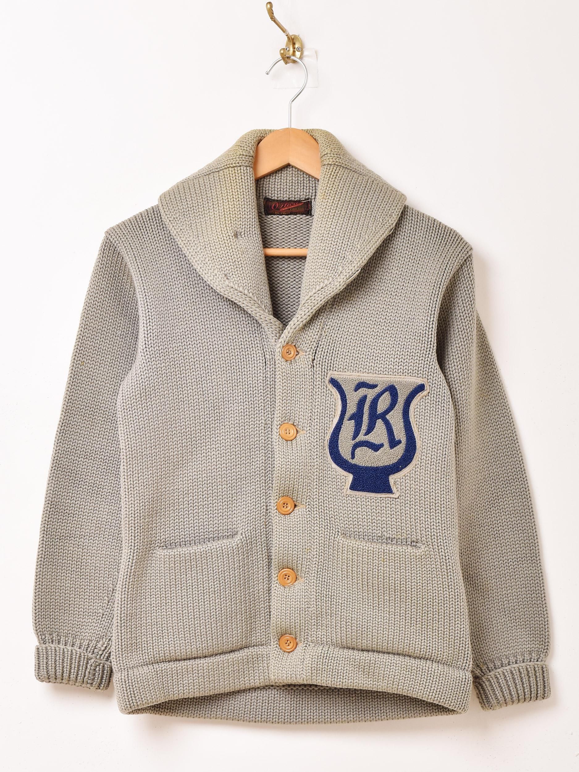 O'shea KITTING カーディガン | 1940年代のヴィンテージ - 古着 O'shea KITTING カーディガン | 1940年代のヴィンテージ - 古着