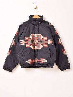 90's Ralph Lauren Native Pattern Down Jacket Υͥå 岰졼ץե롼 ࡼ