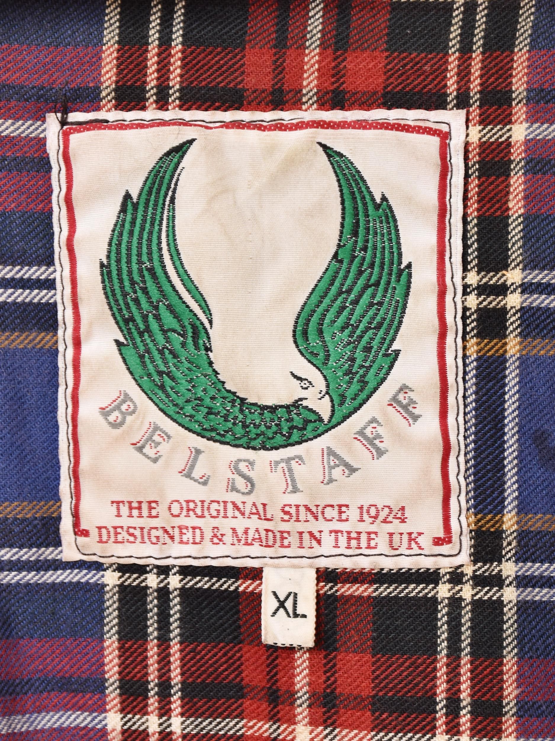 90'sビンテージ古着！イギリス製 Belstaff ライナー付き ジャケット 90年代 ベルスタッフ 白 ホワイト ジャケット イングランド製