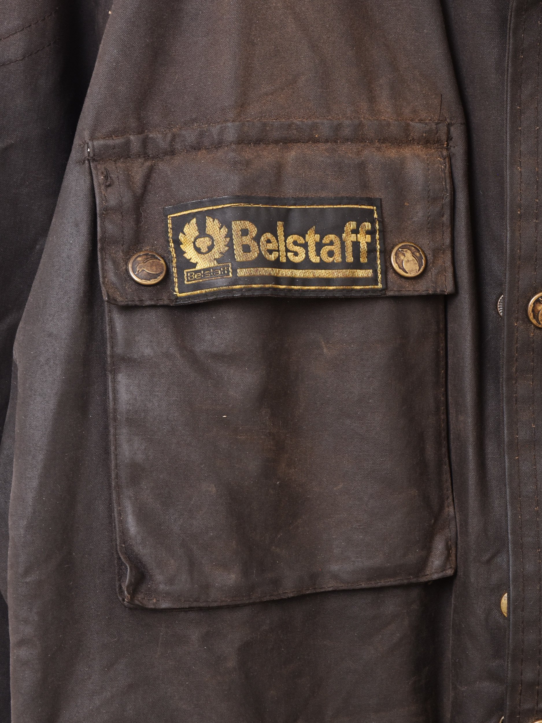 90's BELSTAFF Waxed Jacketͥ