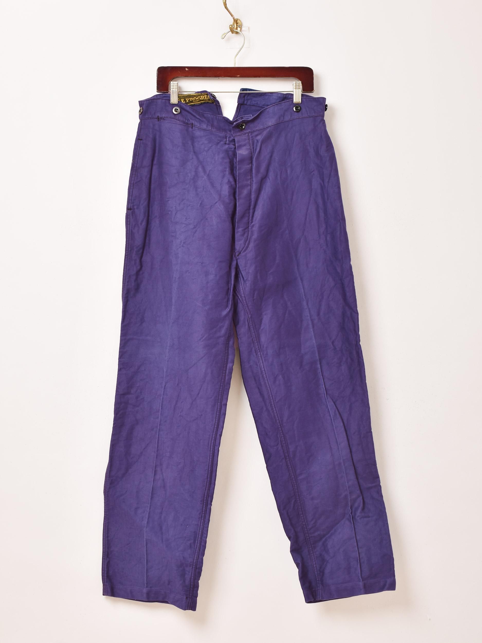 フランス製モールスキンパンツ | ヴィンテージデザイン - 古着屋