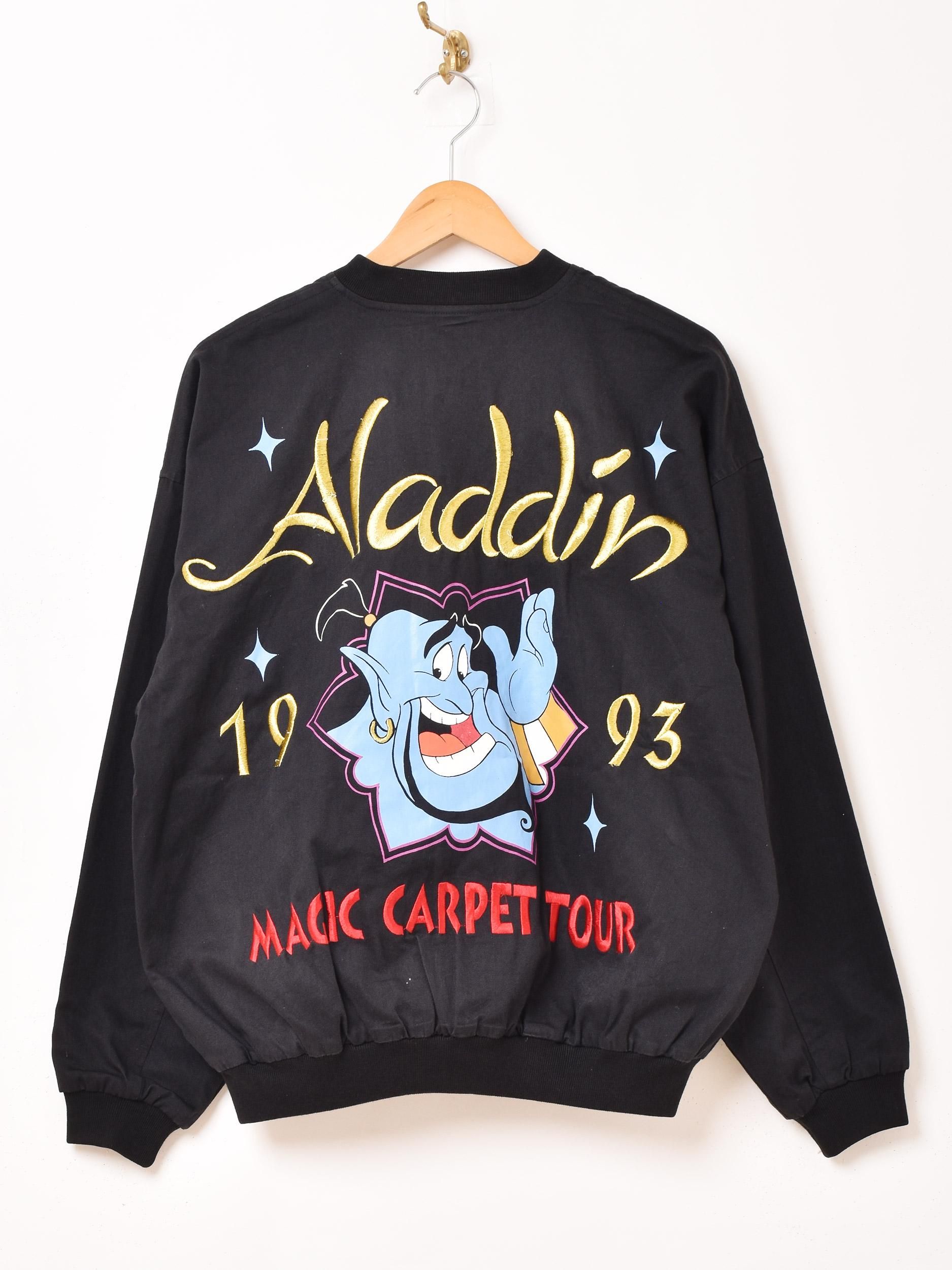 【1】Disney　アラジン　ジーニー　90s　古着　刺繍　ヴィンテージ Aladdin- Vintage 90s Genie Print T-shirt | BEGGARS BANQUET