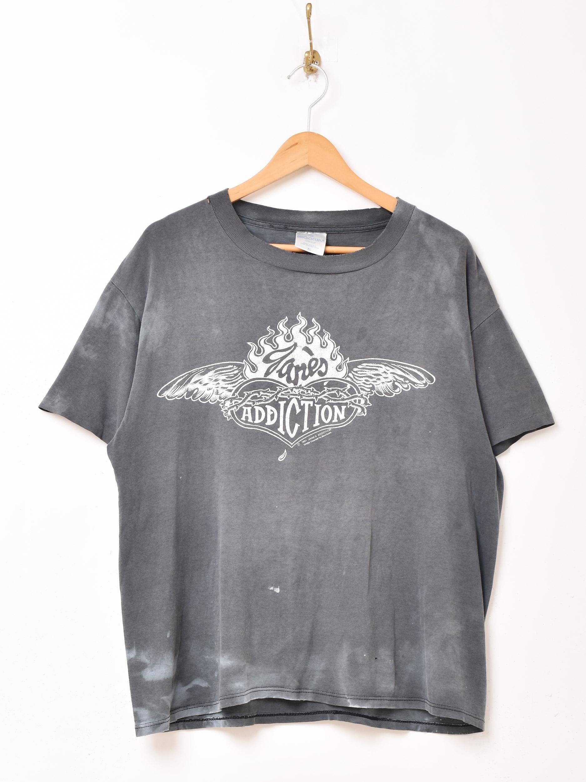 1991's WING LOGO T-shirt | ジェーンズ・アディクション - 古着 1991's WING LOGO T-shirt | ジェーンズ・アディクション - 古着