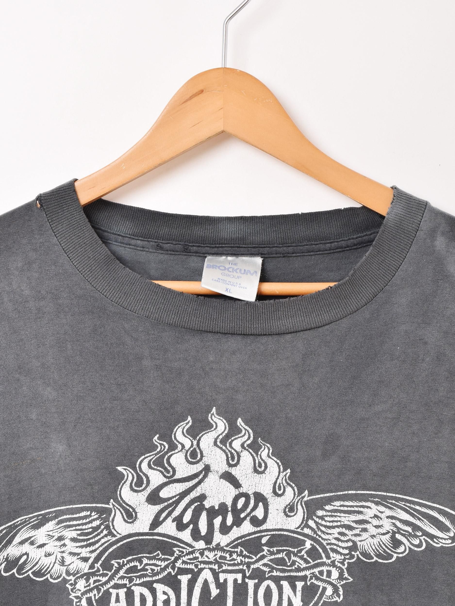 1991's WING LOGO T-shirt | ジェーンズ・アディクション - 古着 1991's WING LOGO T-shirt | ジェーンズ・アディクション - 古着