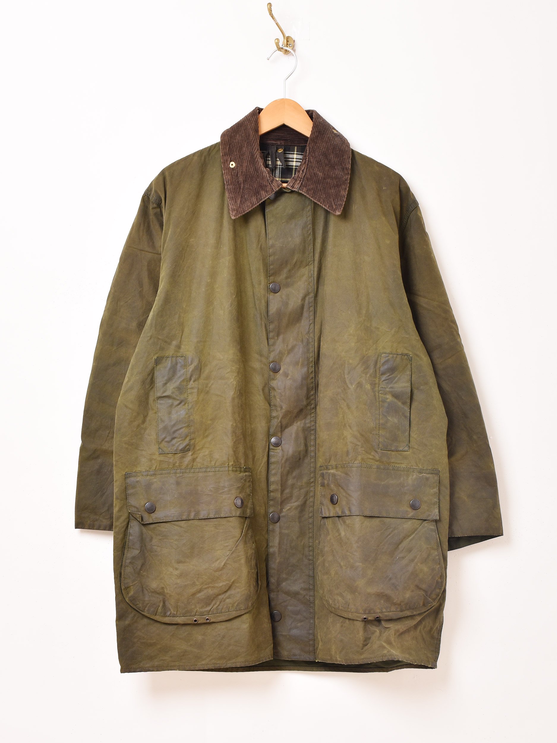  1994's Barbour BORDER Waxed Jacket  ͥå  岰졼ץե롼 ࡼ