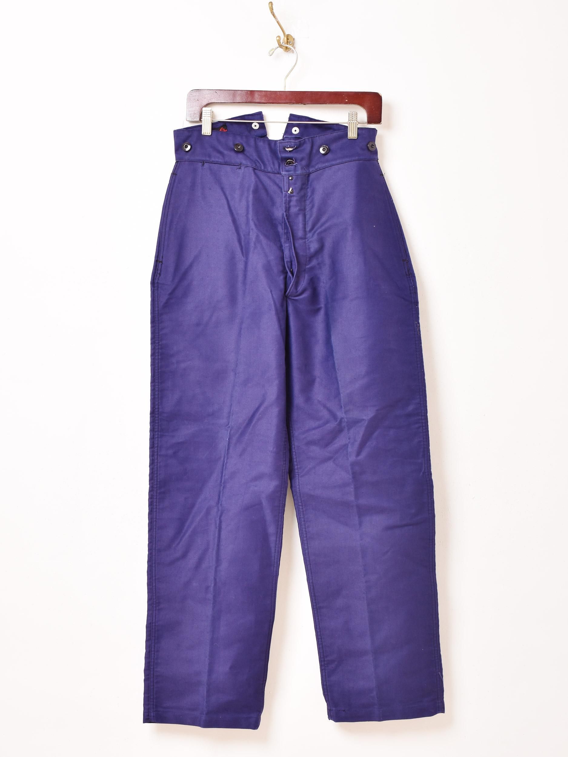 40's Dubure & Deverchere | モールスキンワークパンツ - 古着屋 40's Dubure & Deverchere | モールスキンワークパンツ - 古着屋