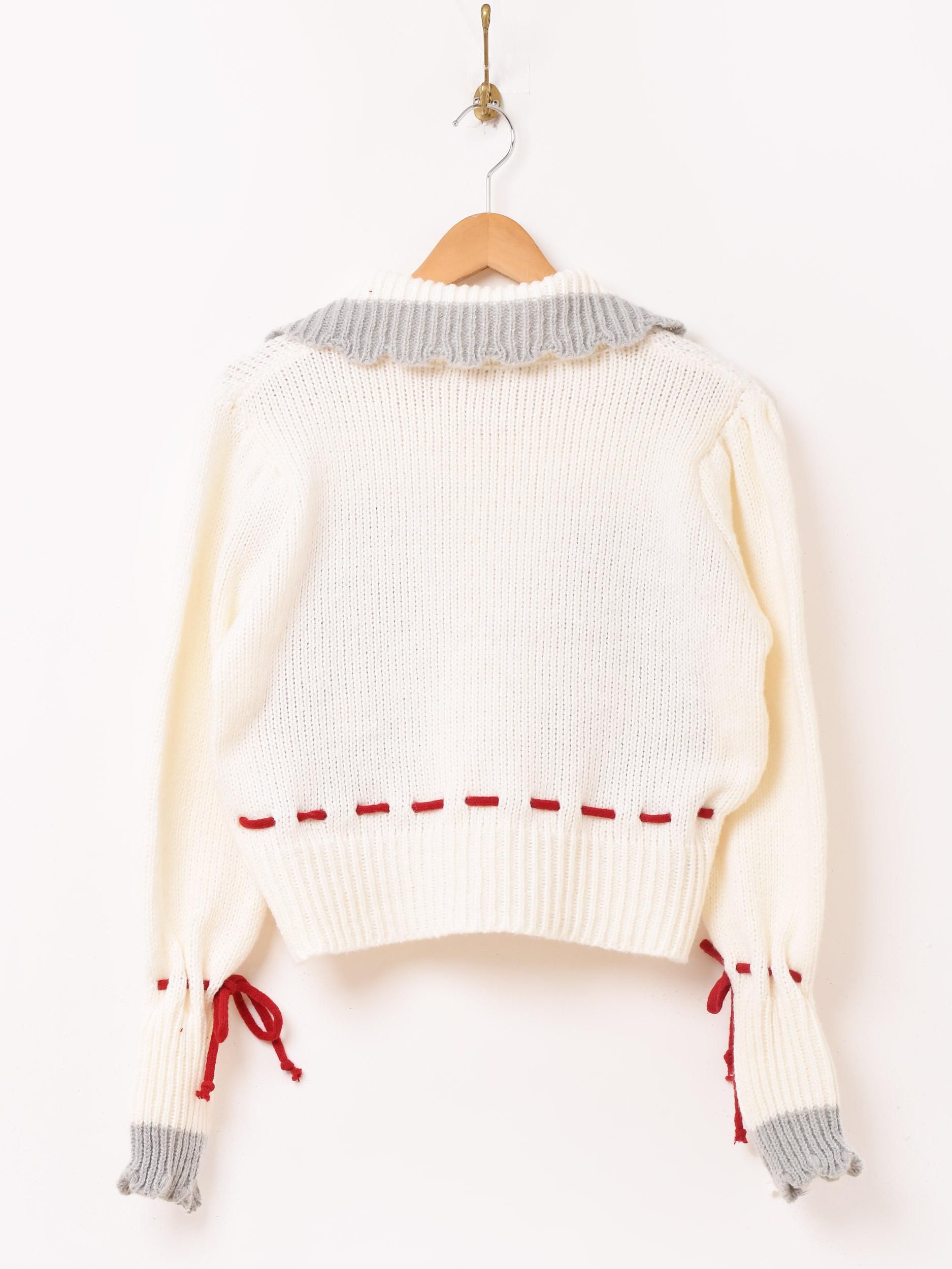 2色展開】「Elcamino」フラワー刺繍 襟付き チロル風 2色展開】「Elcamino」フラワー刺繍 襟付き チロル風