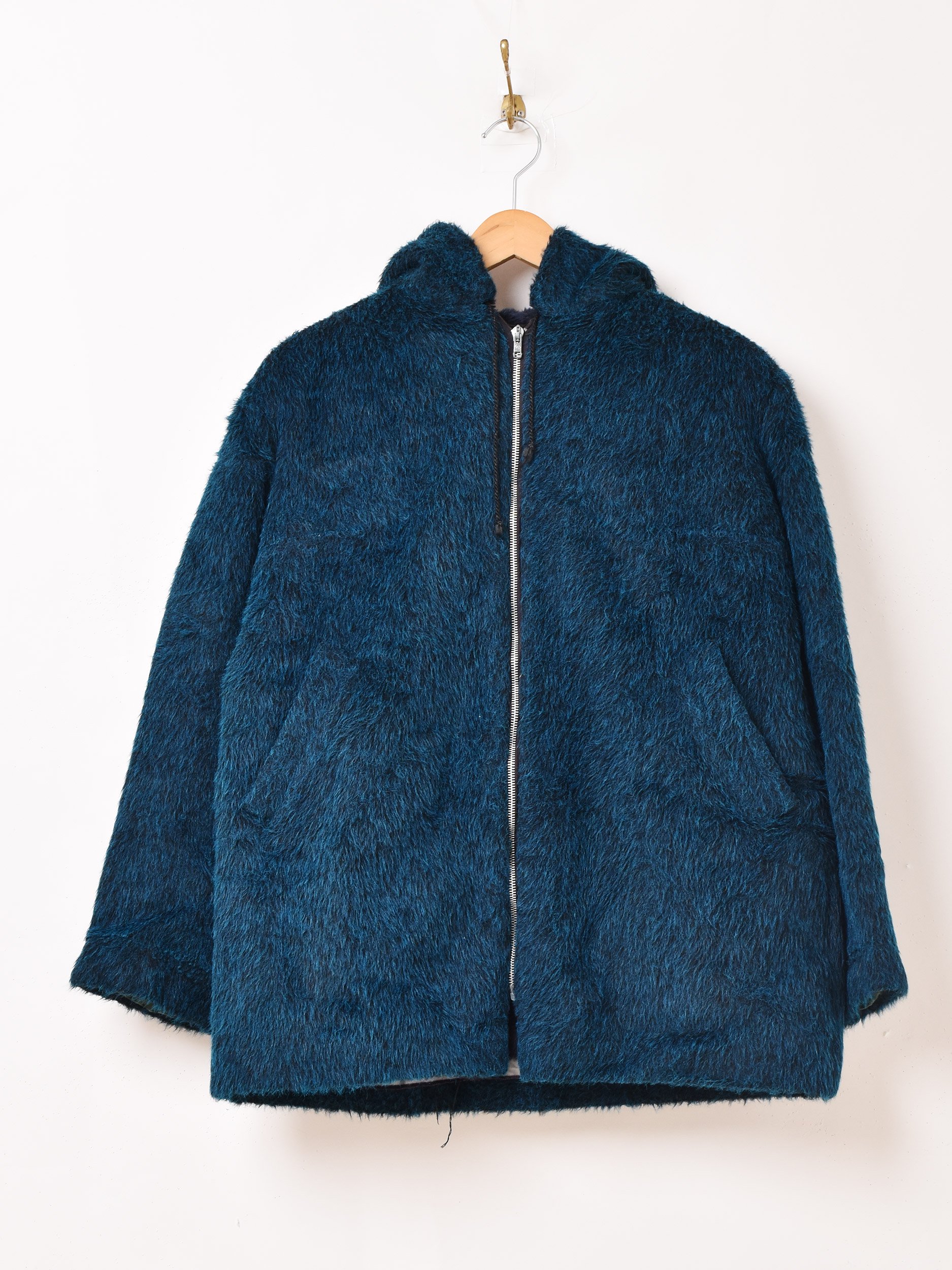  60's Mohair Hooded Jacket  ͥå  岰졼ץե롼 ࡼ