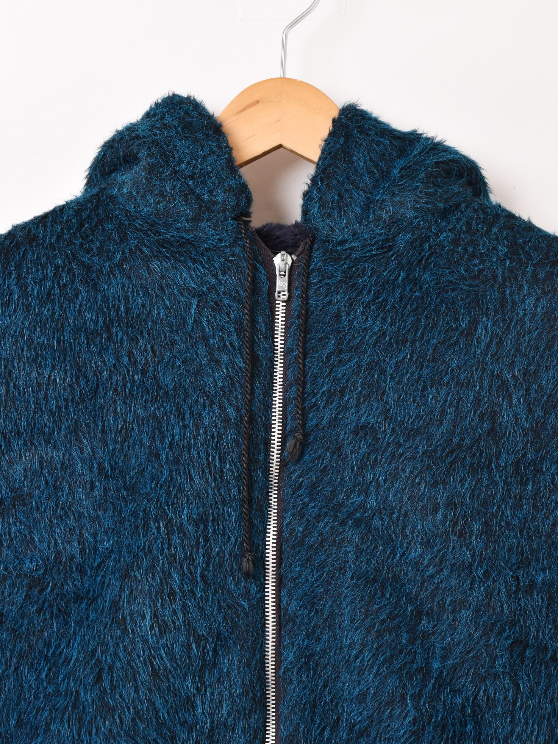 60's Mohair Hooded Jacketͥ