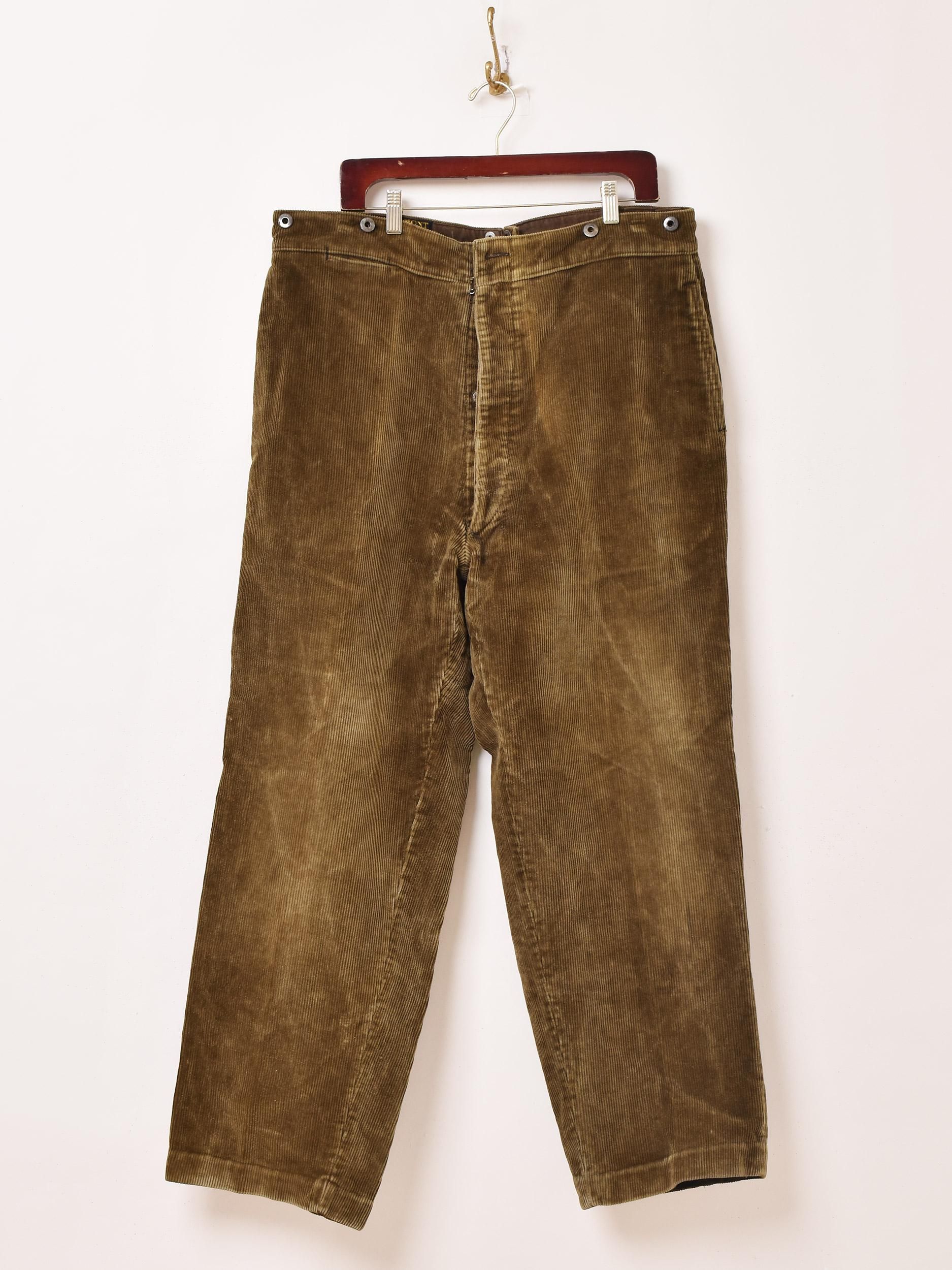 40's コーデュロイパンツ | Le Mont St Michel - 古着屋 40's コーデュロイパンツ | Le Mont St Michel - 古着屋