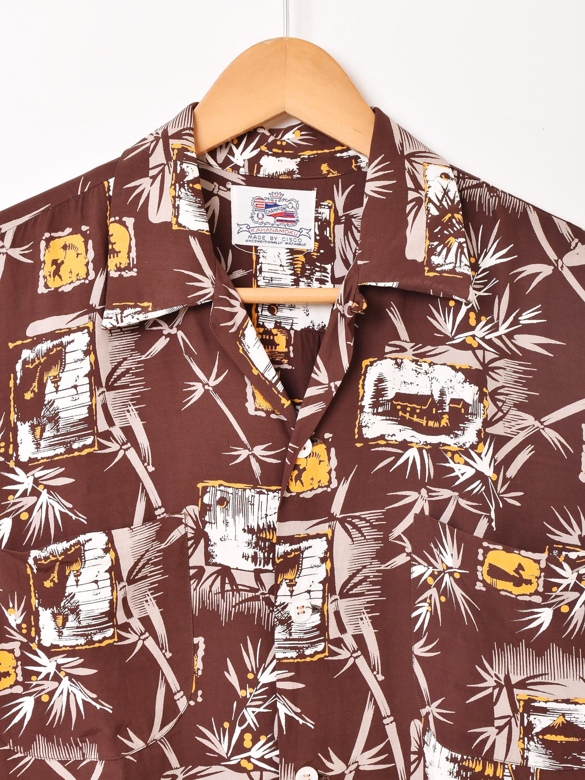 50's DUKE KAHANAMOKU シャツ | ヴィンテージハワイアン - 古着 50's DUKE KAHANAMOKU シャツ | ヴィンテージハワイアン - 古着