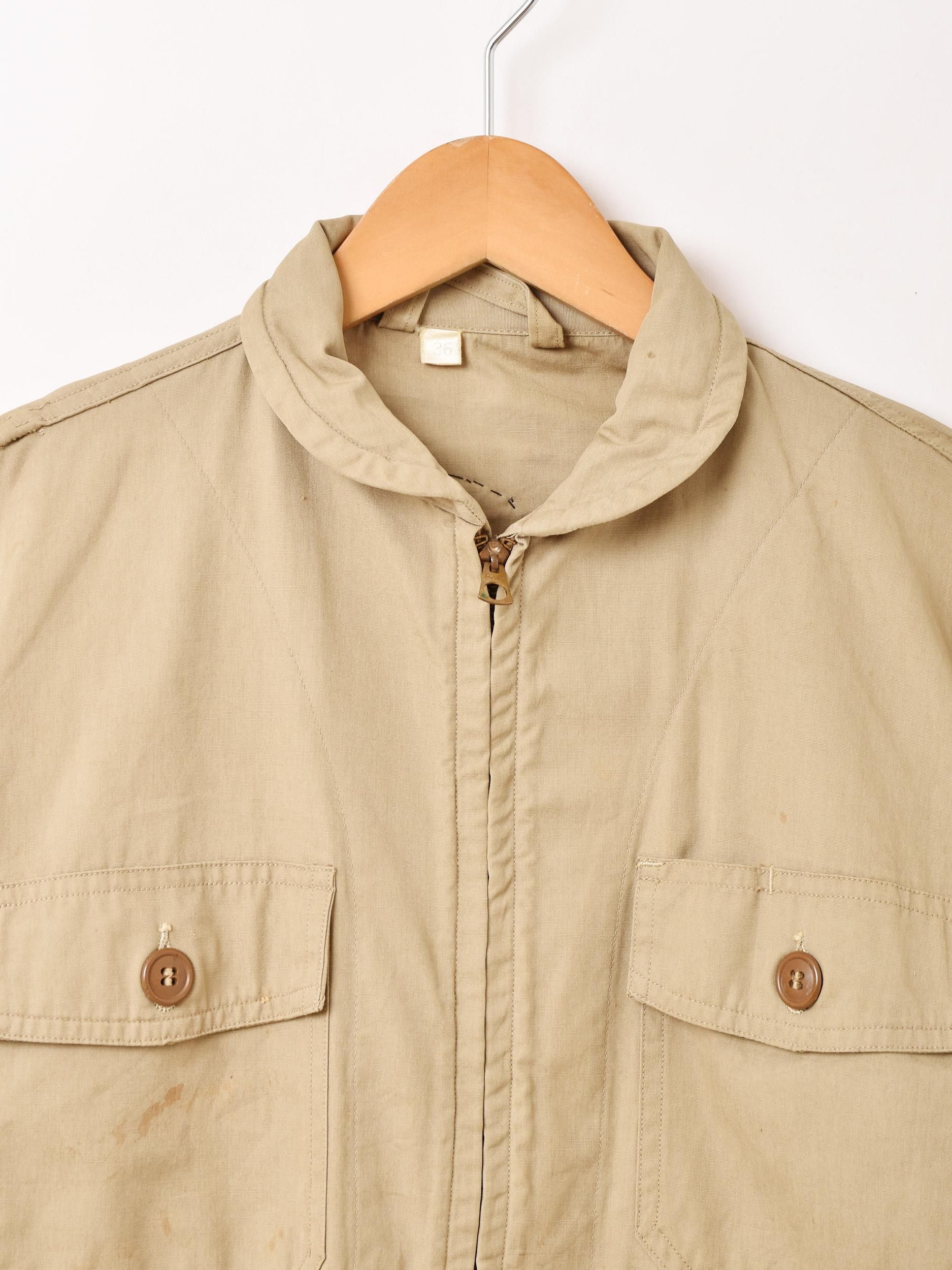 40'sU.S.NAVY AN J-2 SUMMER AVIATOR JACKETͥ
