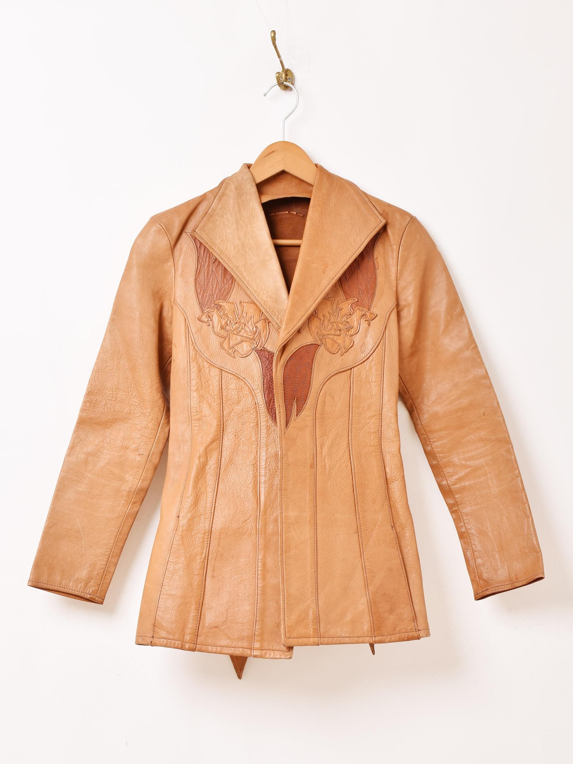 70's EAST WEST | Del Rosa レザー ジャケット - 古着屋