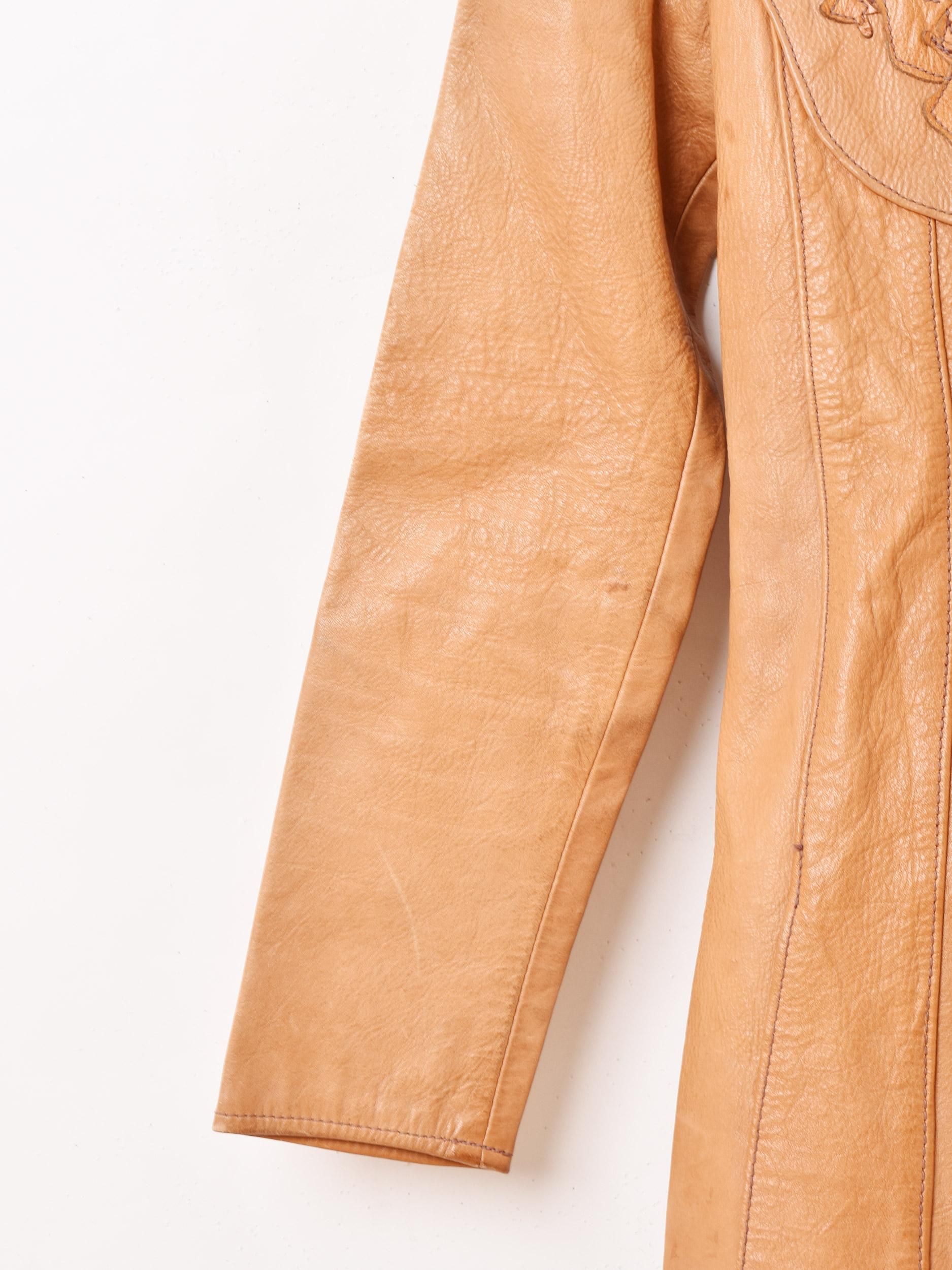 70's EAST WEST | Del Rosa レザー ジャケット - 古着屋