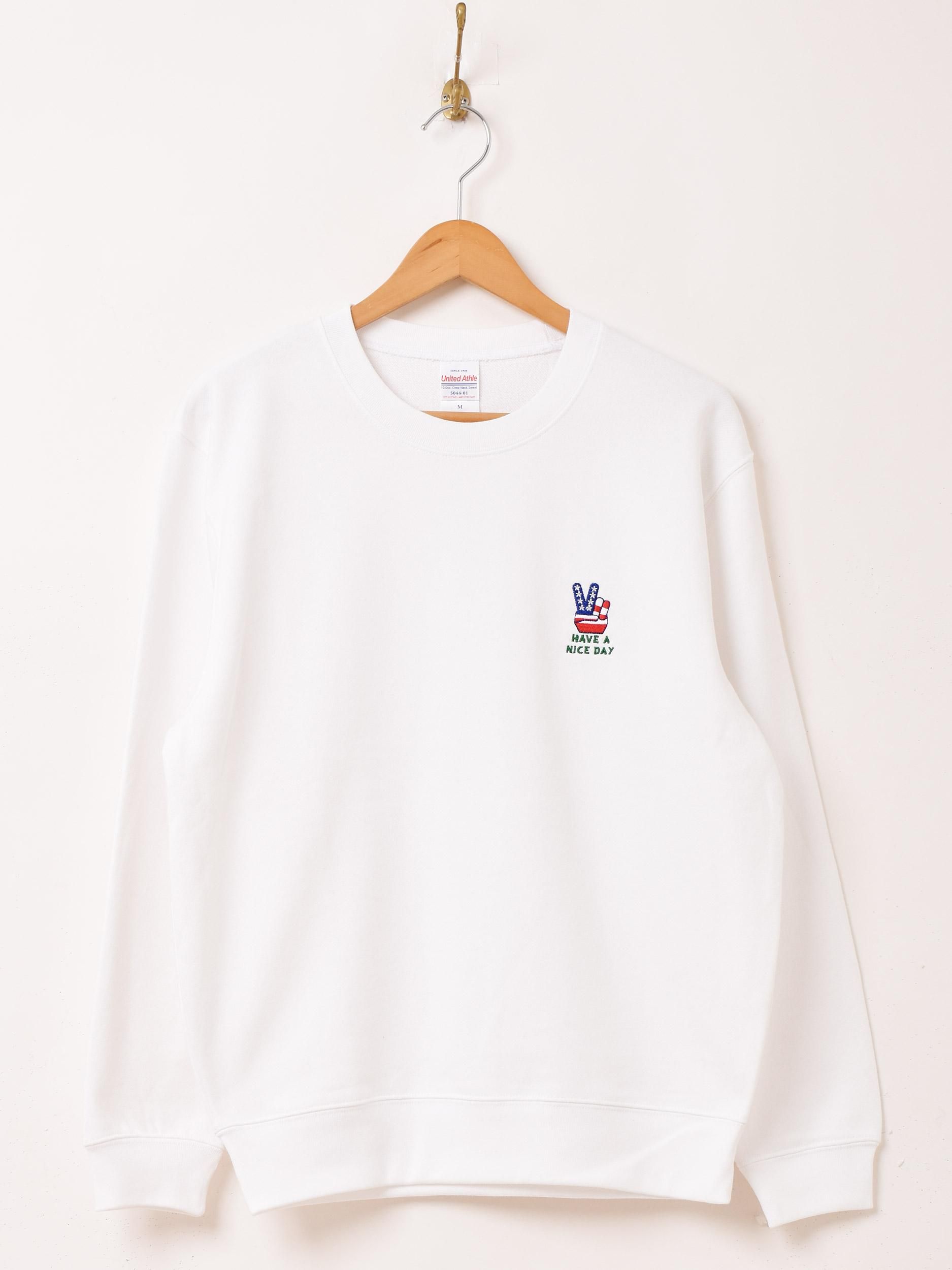 新品タグ付き Casablanca 沖縄刺繍スウェットシャツ トレーナー 完売品 新品タグ付き Casablanca 沖縄刺繍スウェットシャツ トレーナー