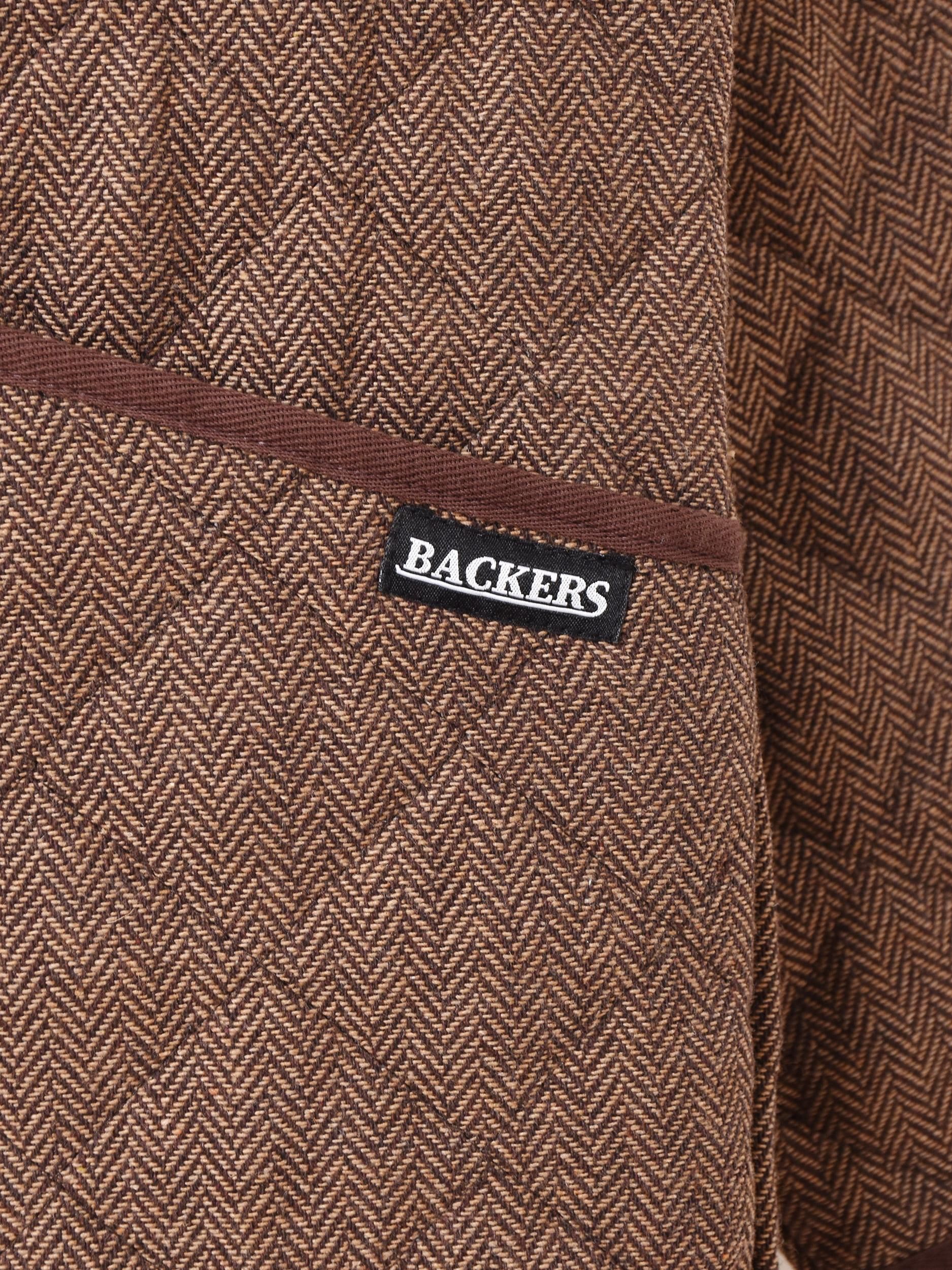 LL Bean ヘリンボーン テーラードジャケット 中綿 キルティング グレー ヘリンボーンキルティングジャケット | 秋冬アウター - 古着屋